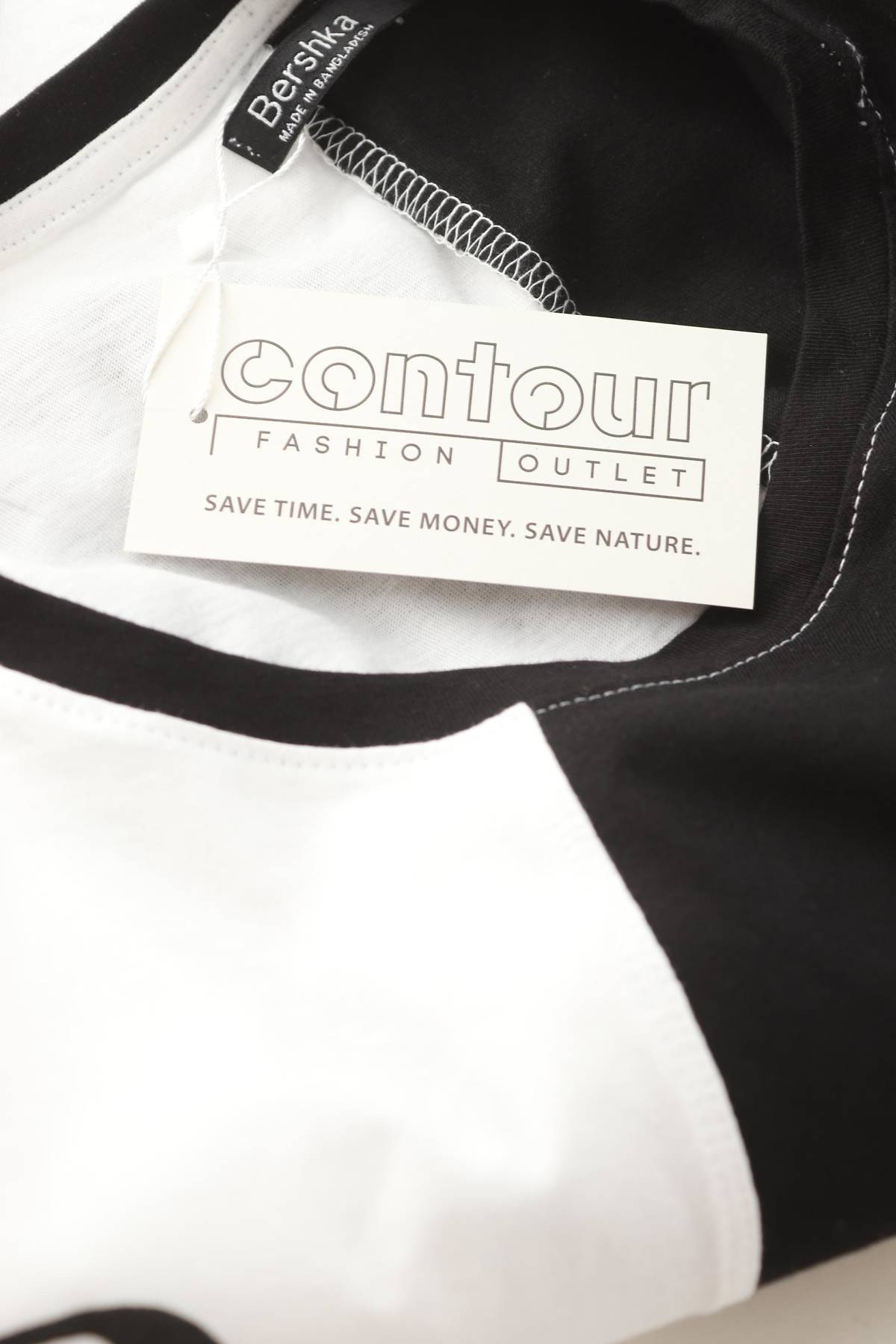 Дамска тениска Bershka3 - Contour.bg Дамска тениска Bershka3