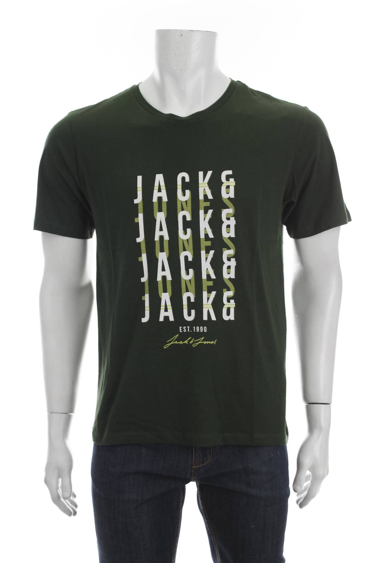 Мъжка тениска Jack & Jones1 - Contour.bg Мъжка тениска Jack & Jones1