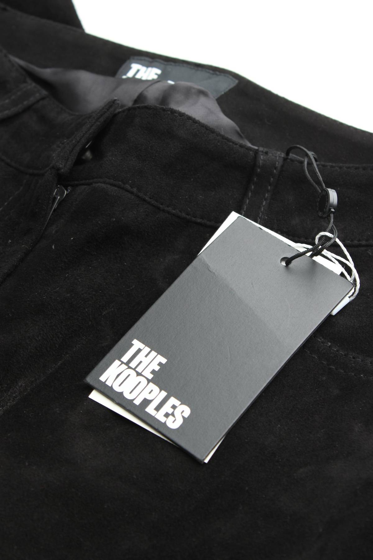 Γυναικείο δερμάτινο παντελόνι The Kooples3