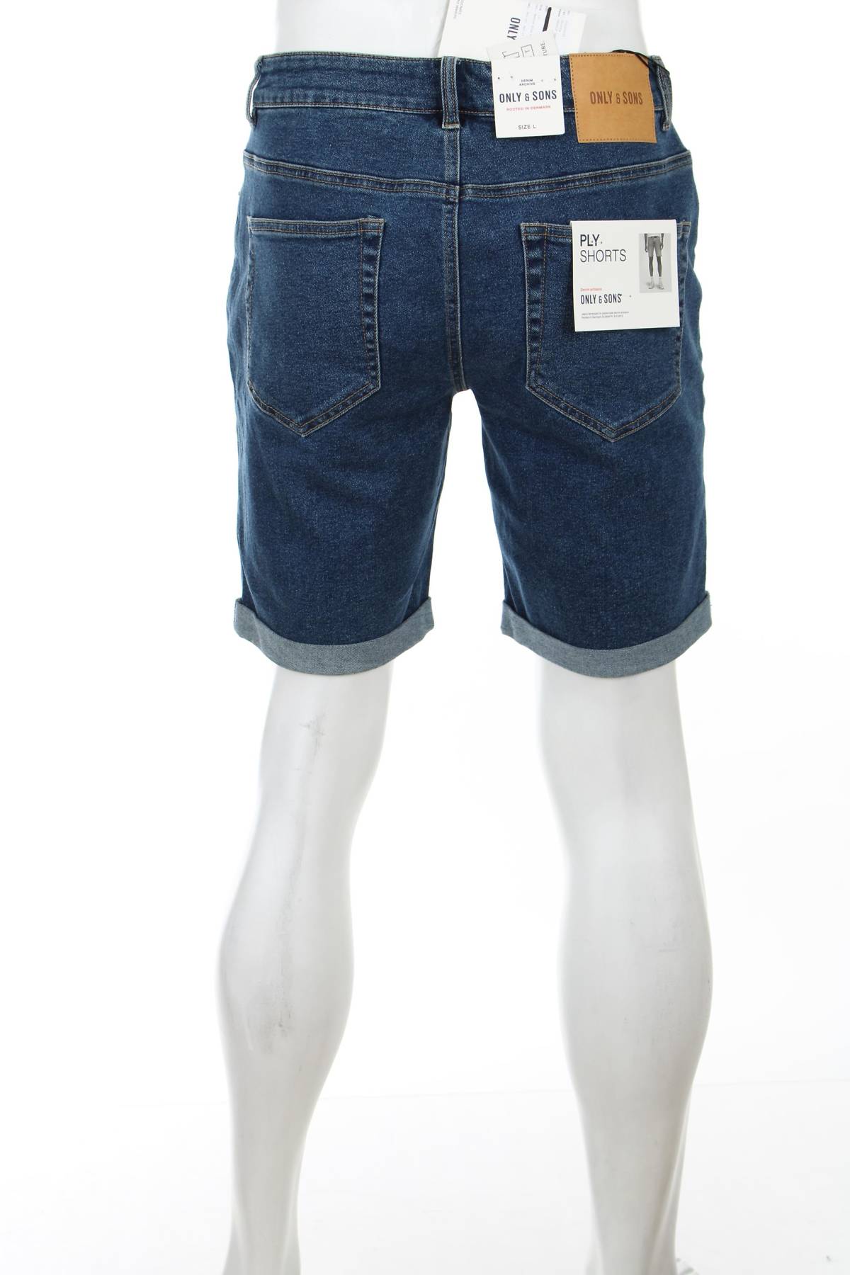 Ανδρικά τζιν σορτσάκια Only & Sons2 - Contourshop.gr Ανδρικά τζιν σορτσάκια Only & Sons2