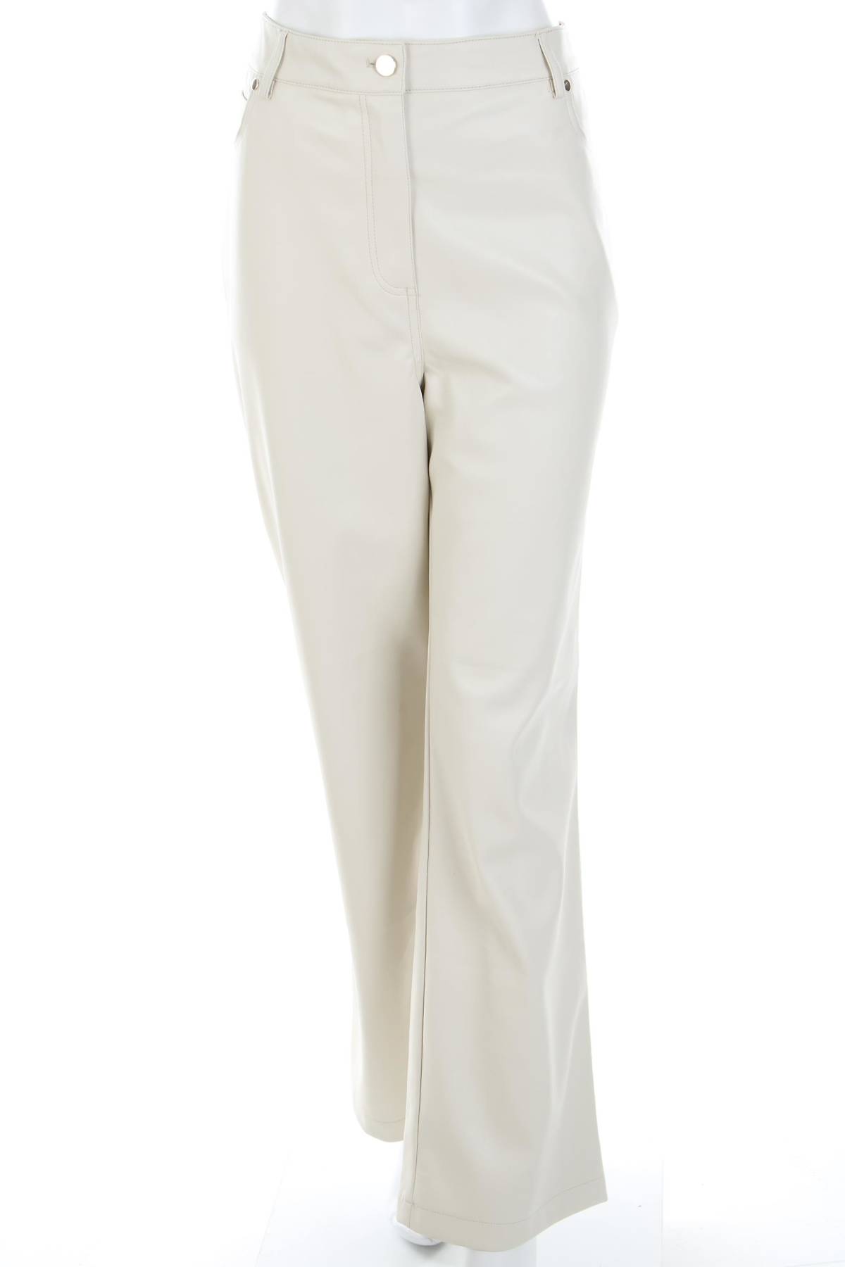 Γυναικείο δερμάτινο παντελόνι River Island1