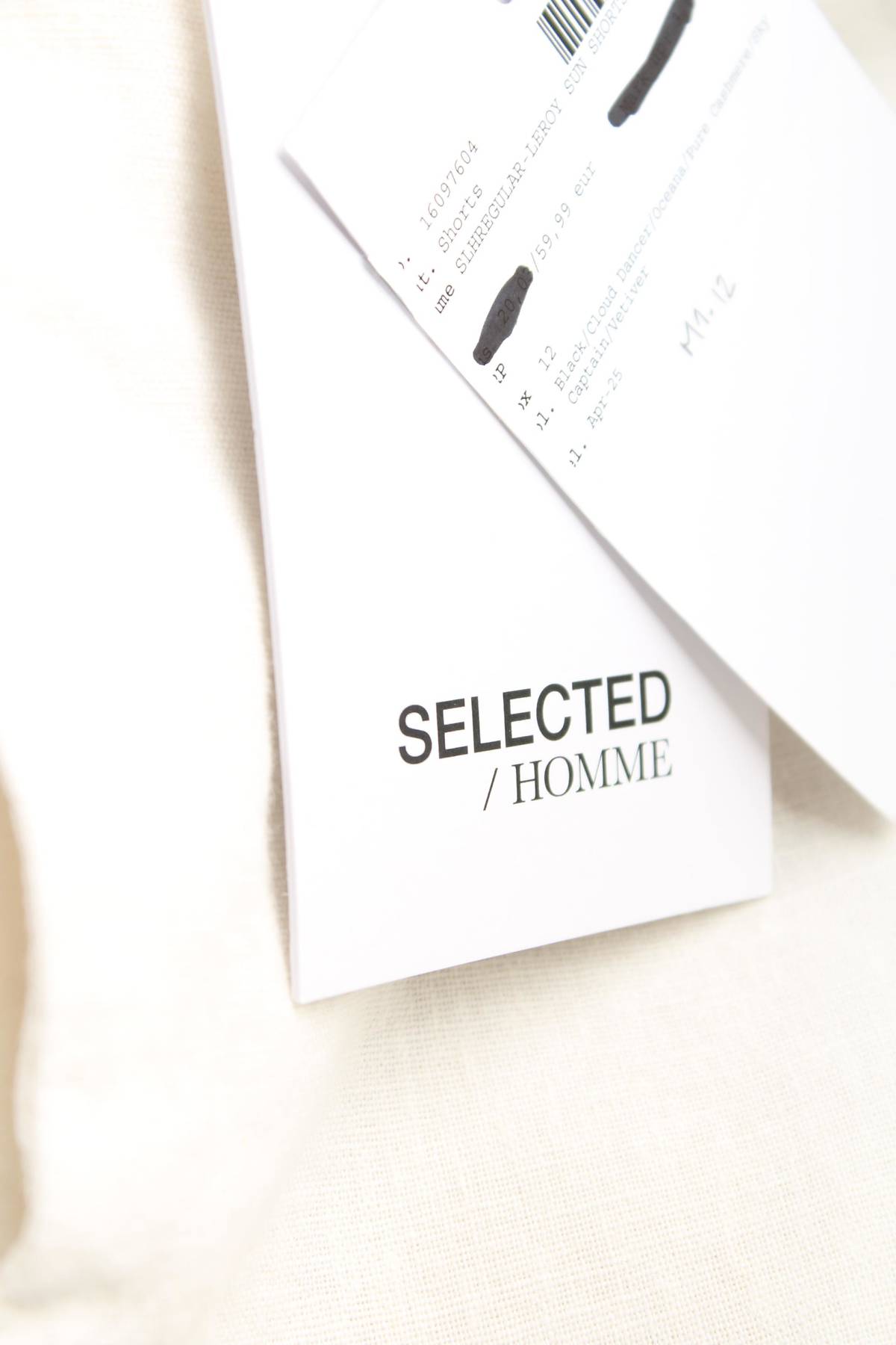 Мъжки къс панталон Selected Homme3