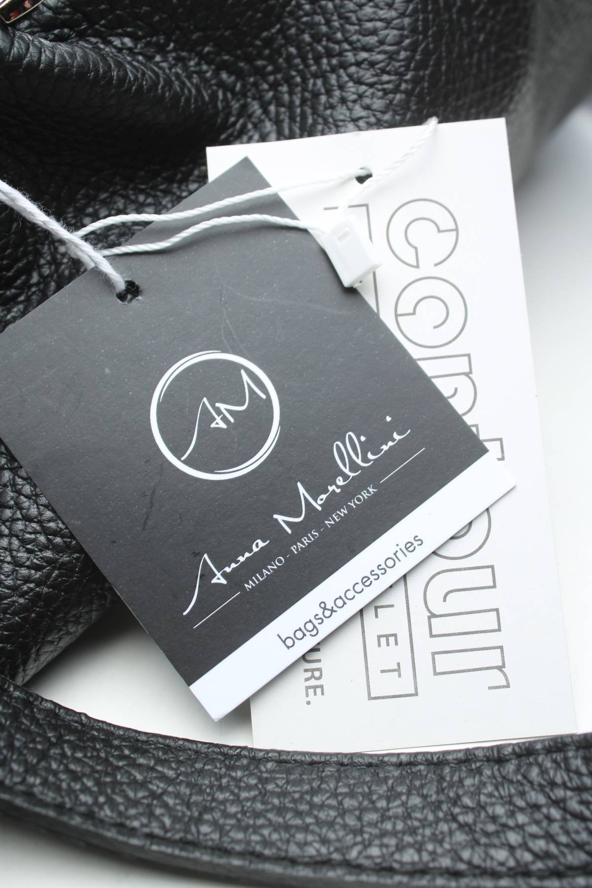 Дамска кожена чанта Anna Morellini4