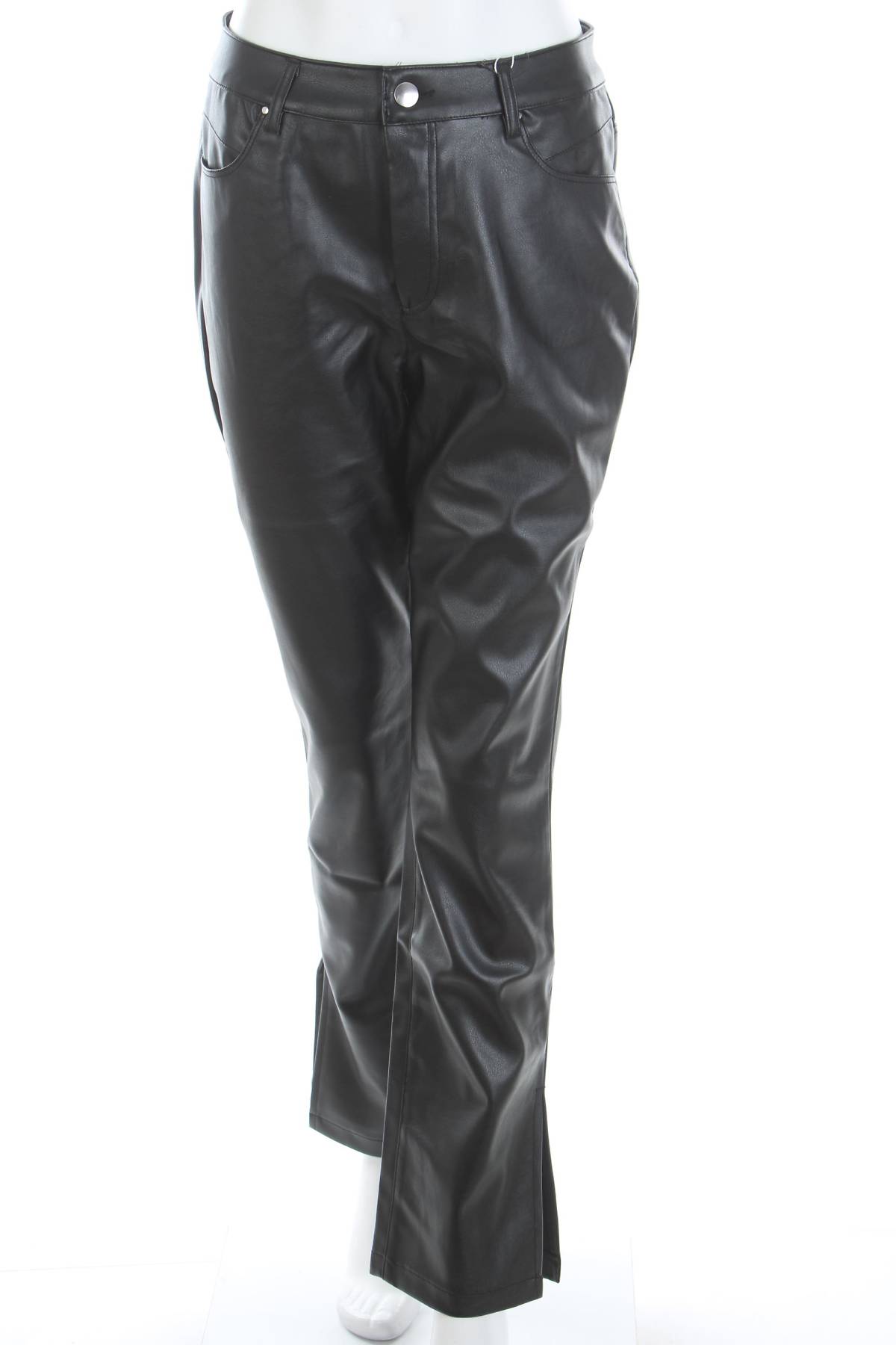 Γυναικείο δερμάτινο παντελόνι V by Very1 - Contourshop.gr Γυναικείο δερμάτινο παντελόνι V by Very1