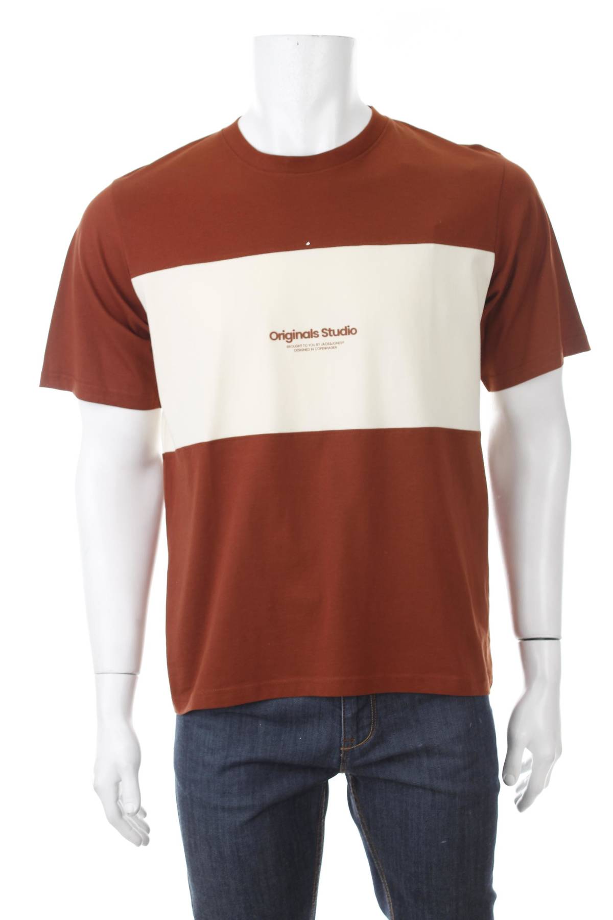 Мъжка тениска Jack & Jones Originals1 - Contour.bg Мъжка тениска Jack & Jones Originals1