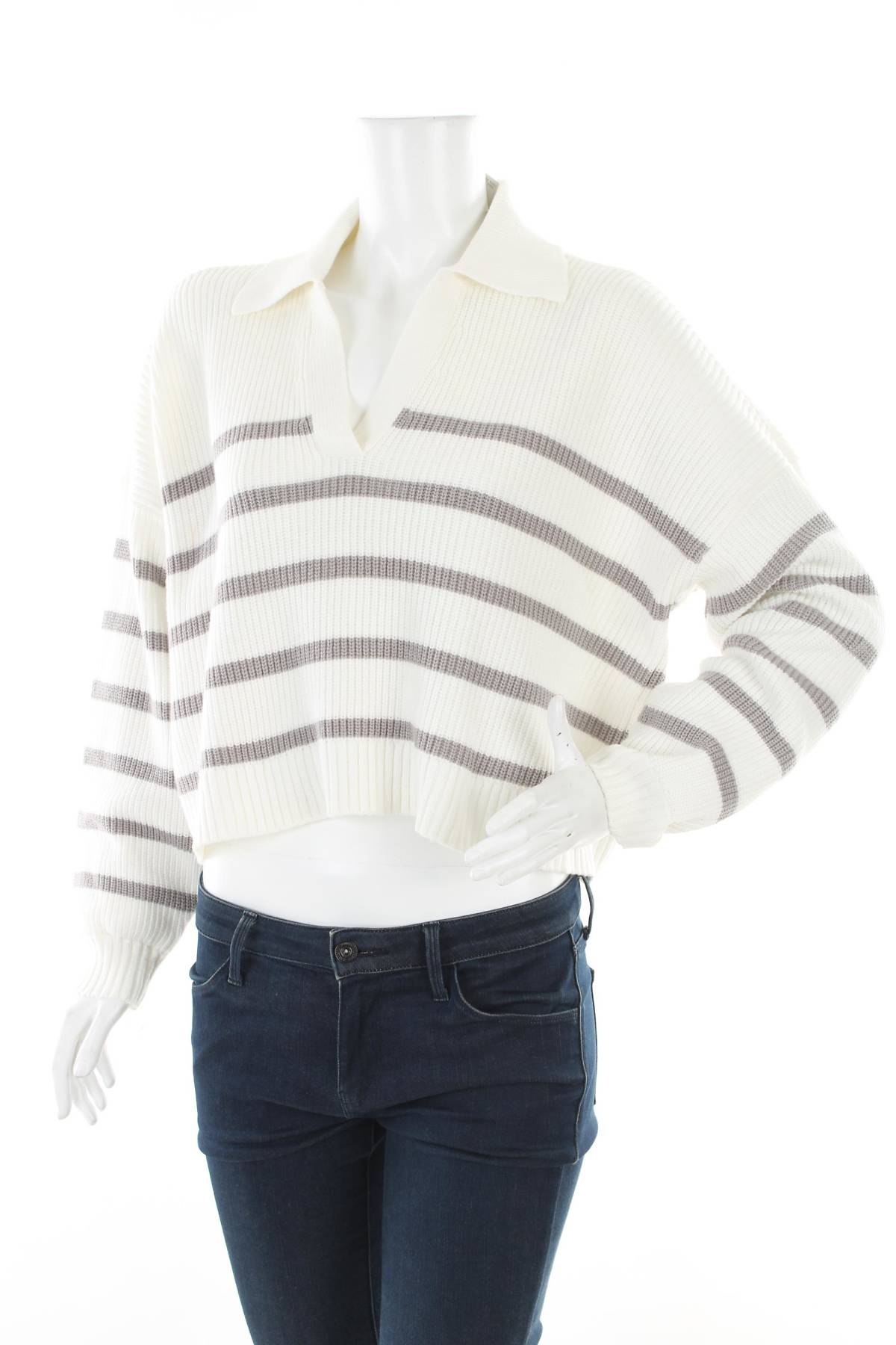 Дамски пуловер Hollister1