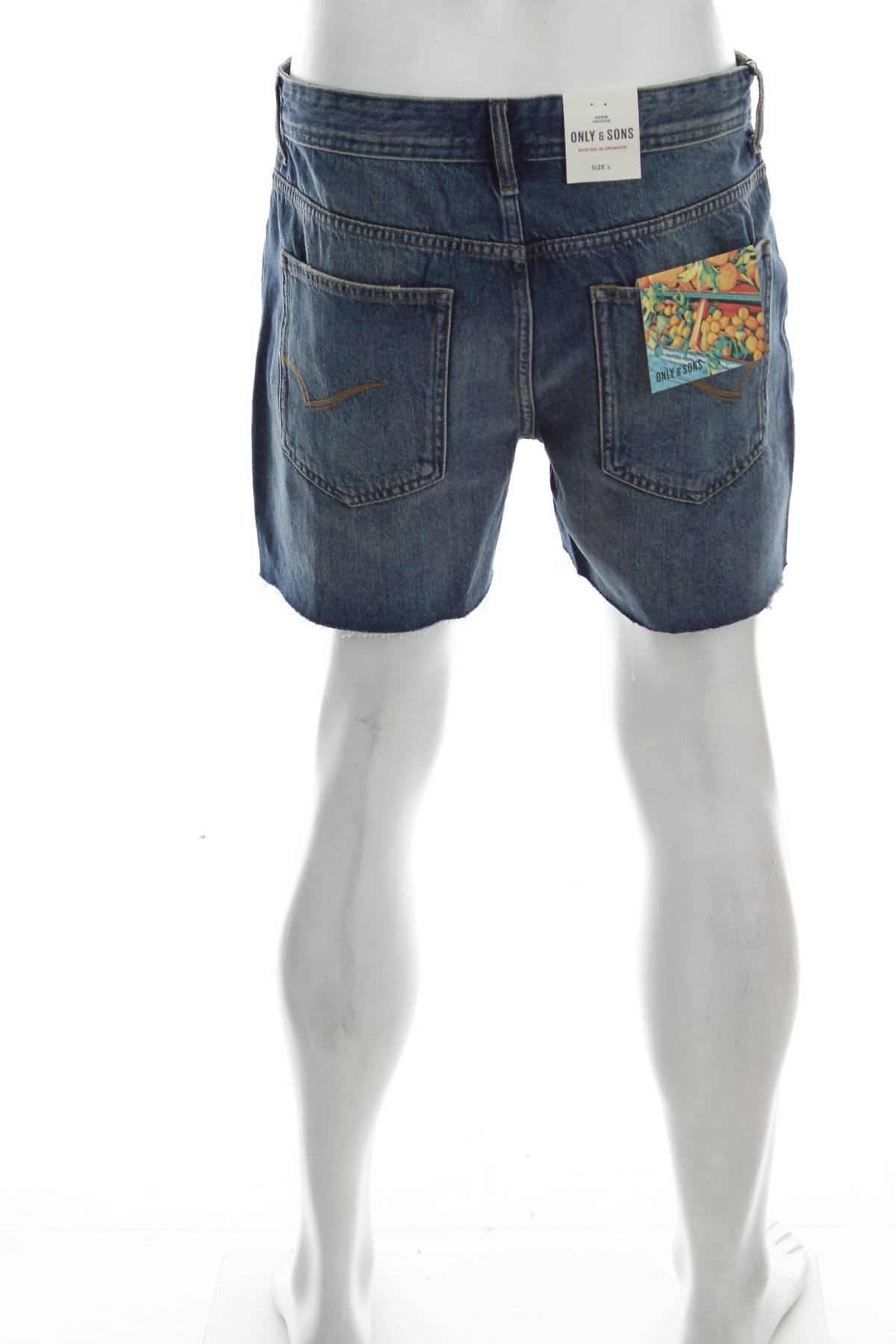 Ανδρικά τζιν σορτσάκια Only & Sons2 - Contourshop.gr Ανδρικά τζιν σορτσάκια Only & Sons2