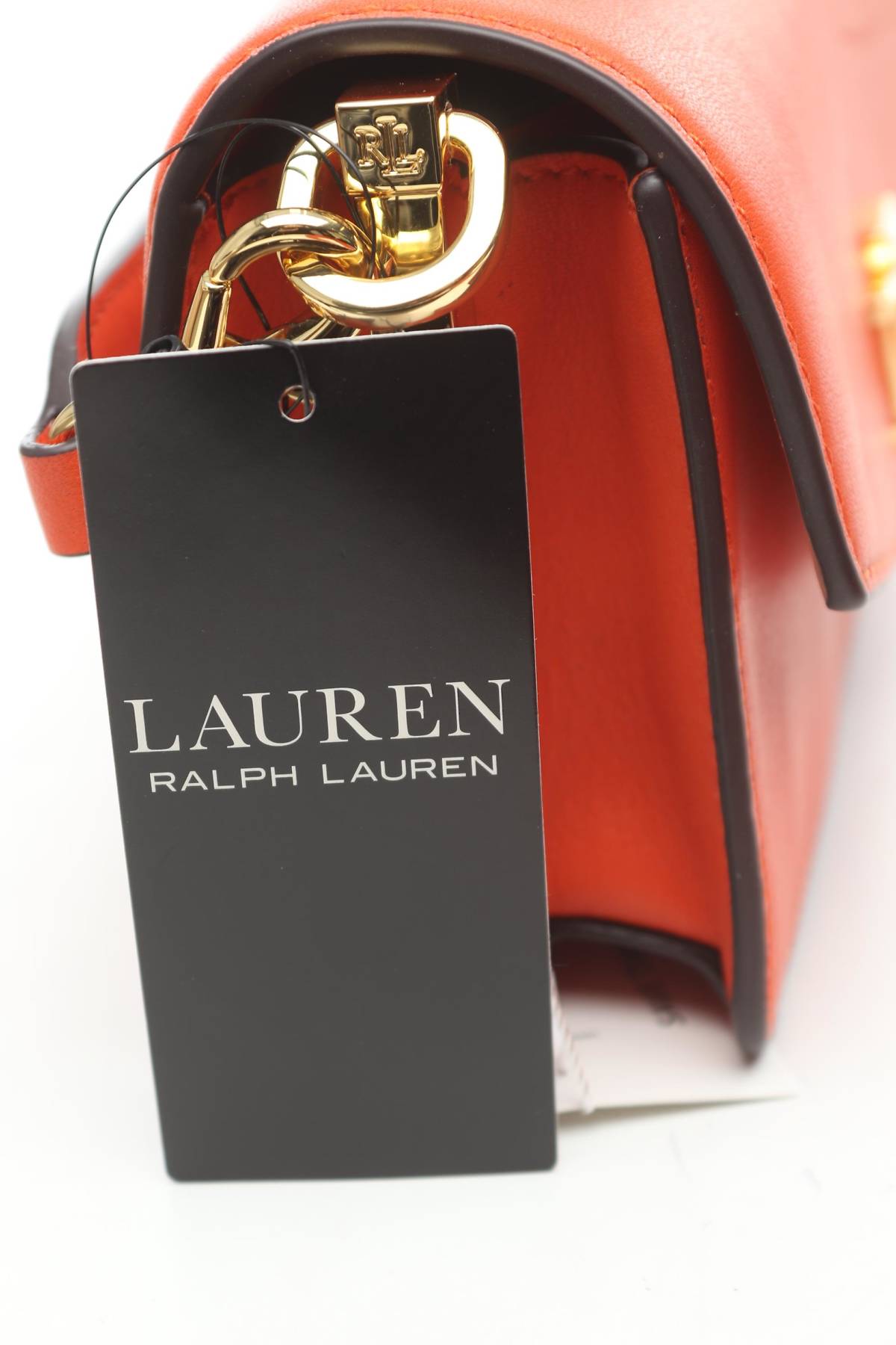 Γυναικεία δερματινή τσάντα Lauren by Ralph Lauren4