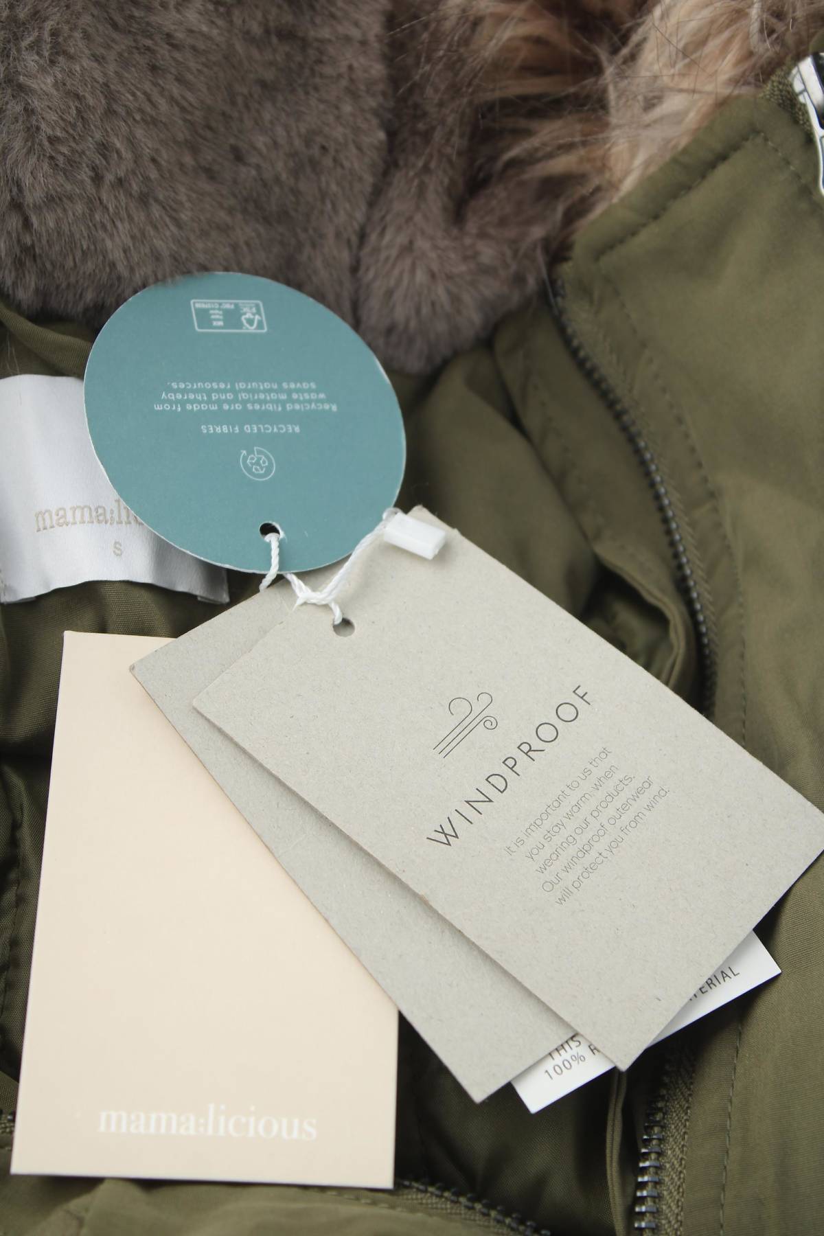 Μπουφάν εγκυμοσύνης Mamalicious4