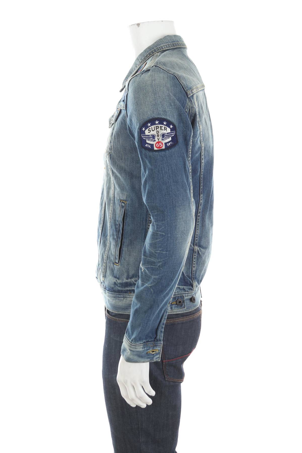 Τζιν μπουφάν Superdry3 - Contourshop.gr Τζιν μπουφάν Superdry3