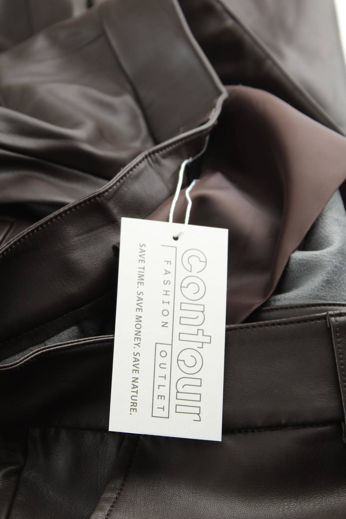 Γυναικείο δερμάτινο παντελόνι V by Very3