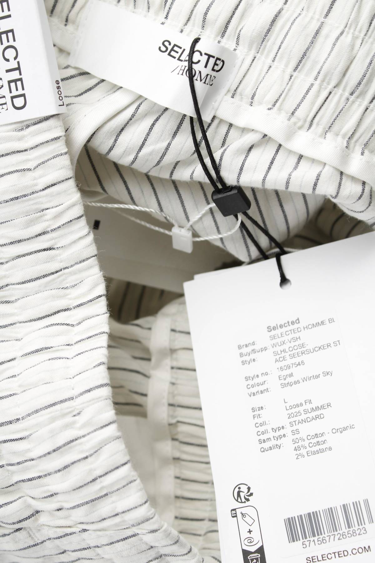 Мъжки къс панталон Selected Homme3