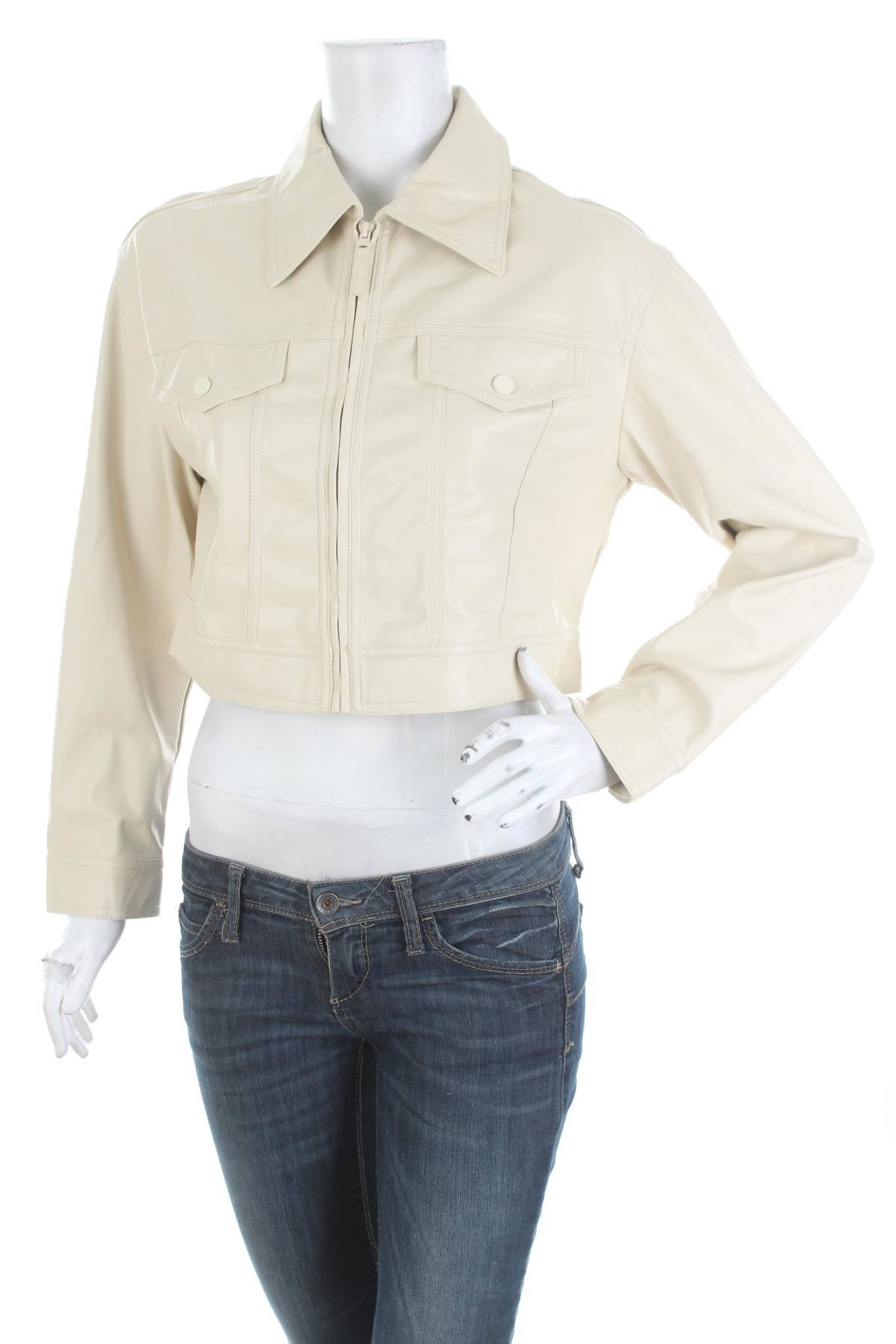 Γυναικείο δερμάτινο μπουφάν Vero Moda1 - Contourshop.gr Γυναικείο δερμάτινο μπουφάν Vero Moda1
