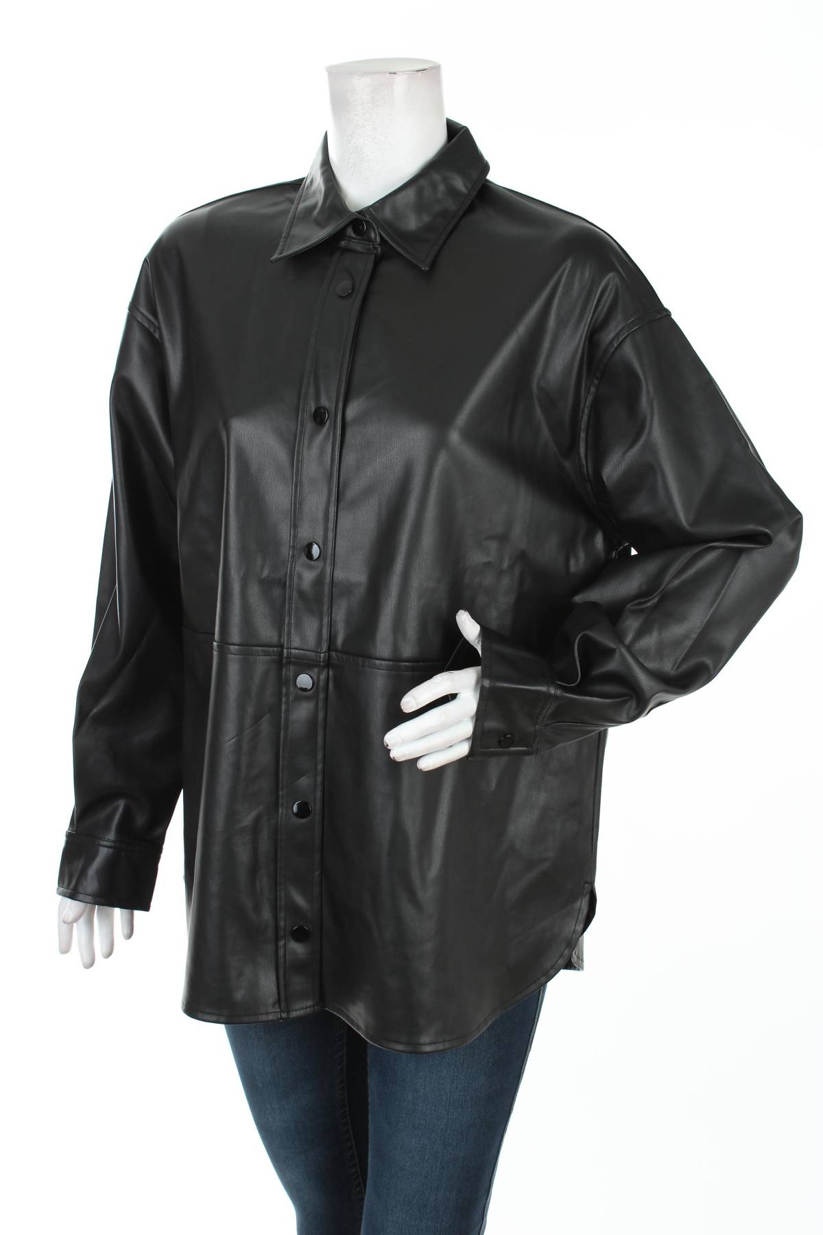 Γυναικείο δερμάτινο μπουφάν Calliope1