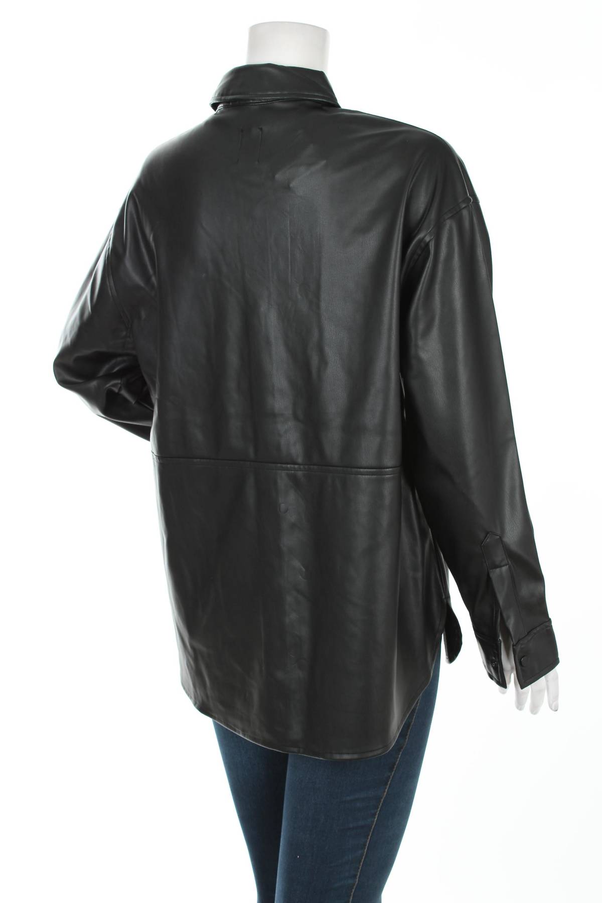 Γυναικείο δερμάτινο μπουφάν Calliope2