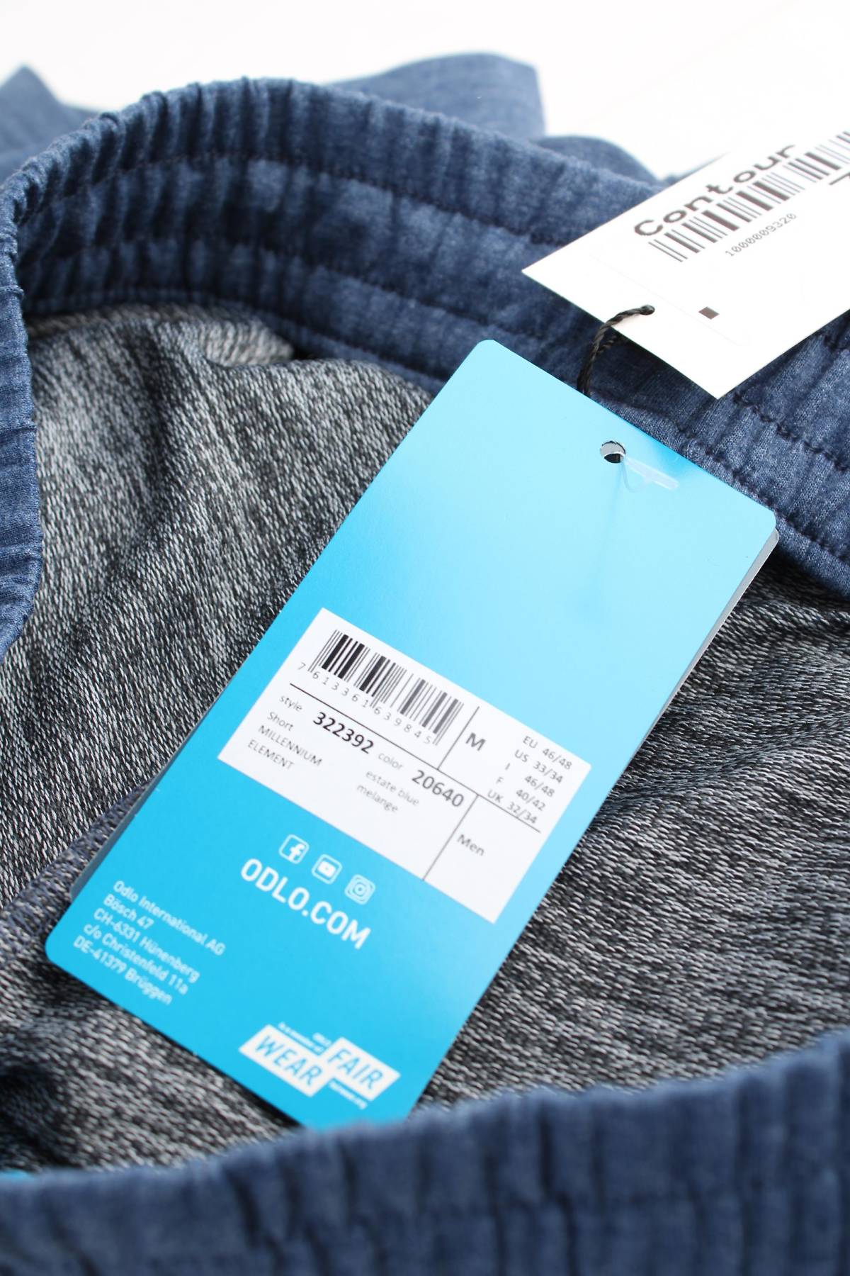 Ανδρικό αθλητικό σορτς Odlo3 - Contourshop.gr Ανδρικό αθλητικό σορτς Odlo3