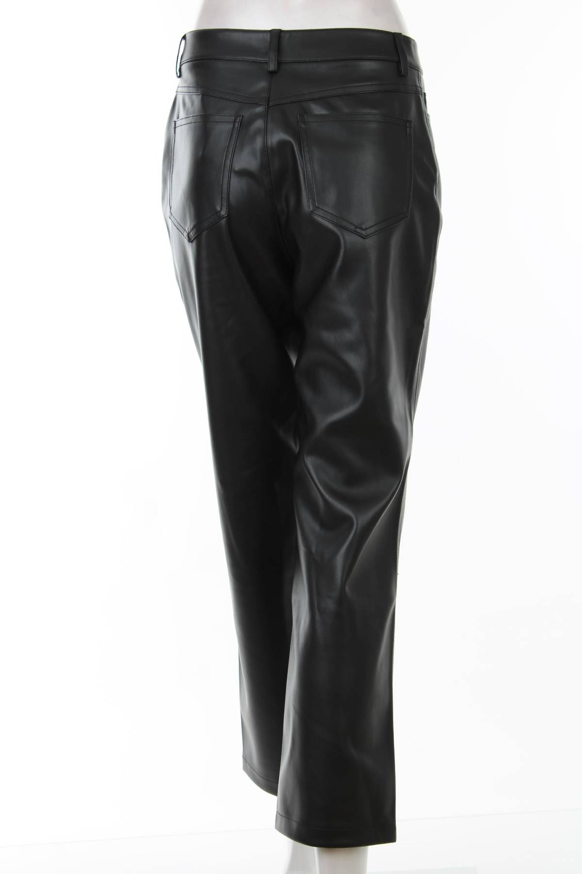Γυναικείο δερμάτινο παντελόνι Mango2 - Contourshop.gr Γυναικείο δερμάτινο παντελόνι Mango2