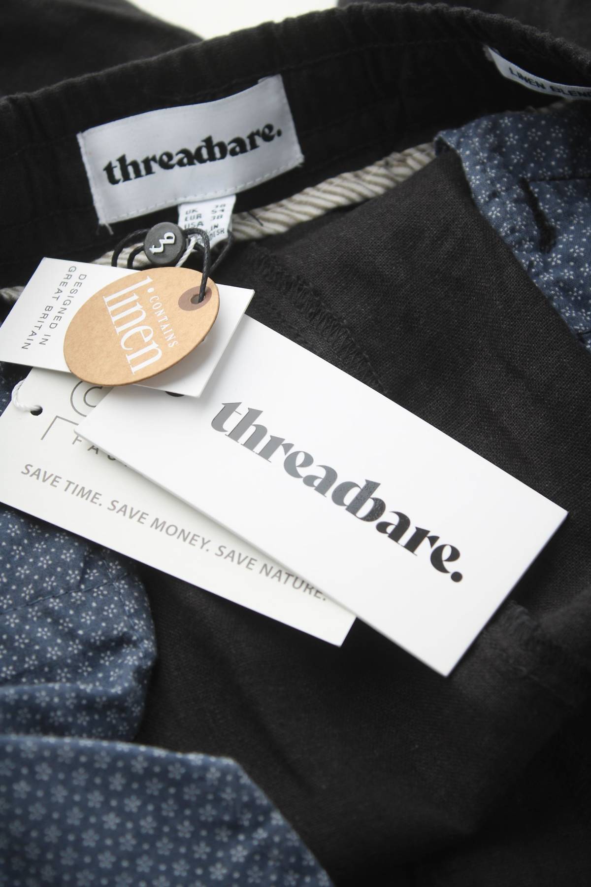 Мъжки къс панталон Threadbare3