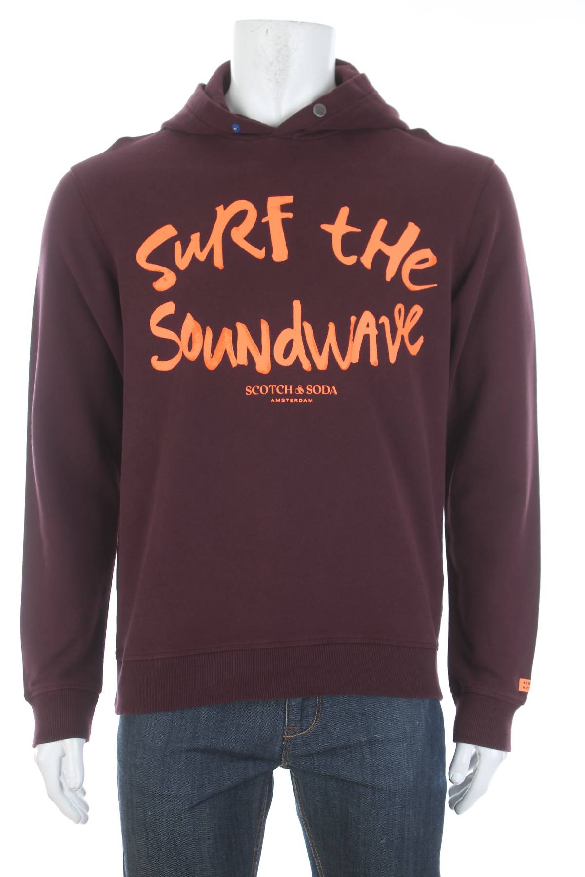 Мъжки суичър Scotch & Soda Amsterdams Blauw1