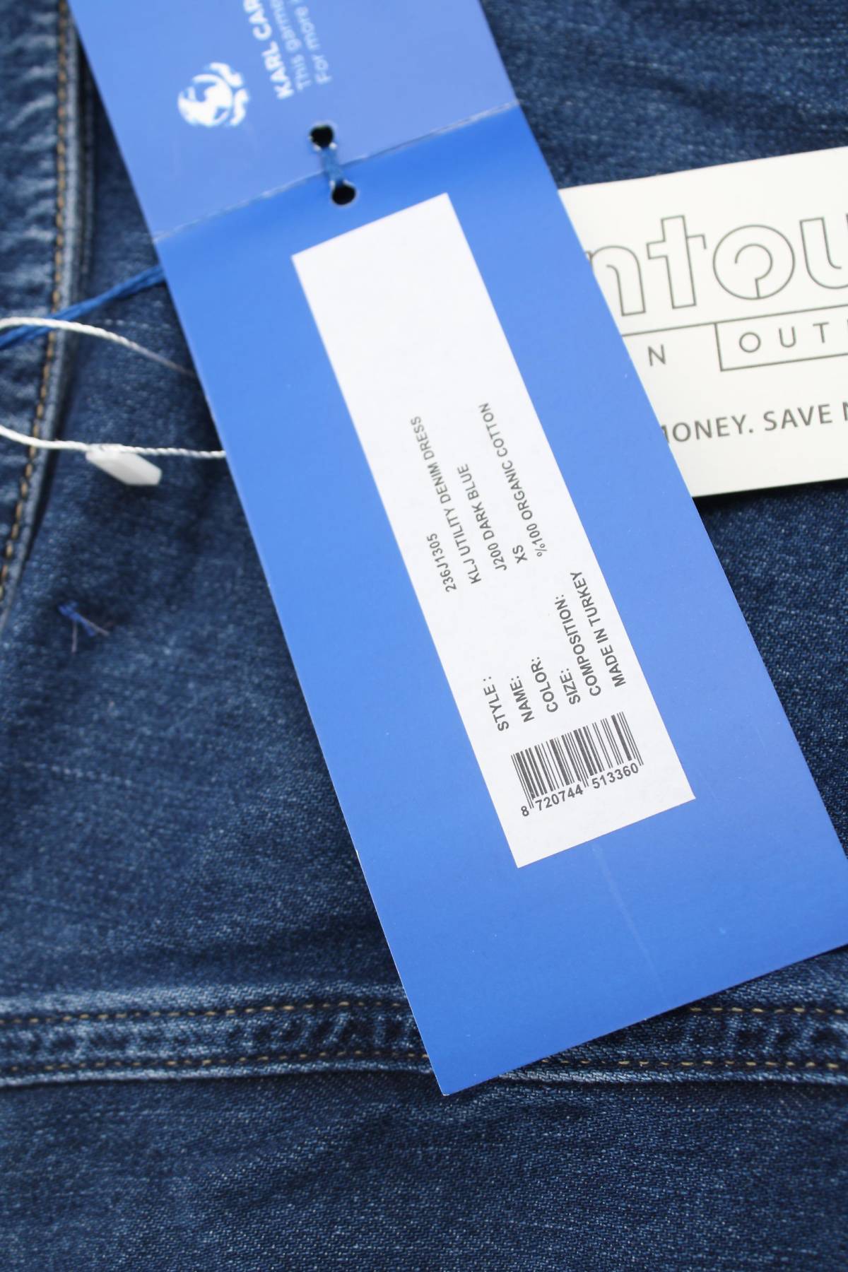 Τζιν φόρεμα Karl Lagerfeld Jeans3 - Contourshop.gr Τζιν φόρεμα Karl Lagerfeld Jeans3