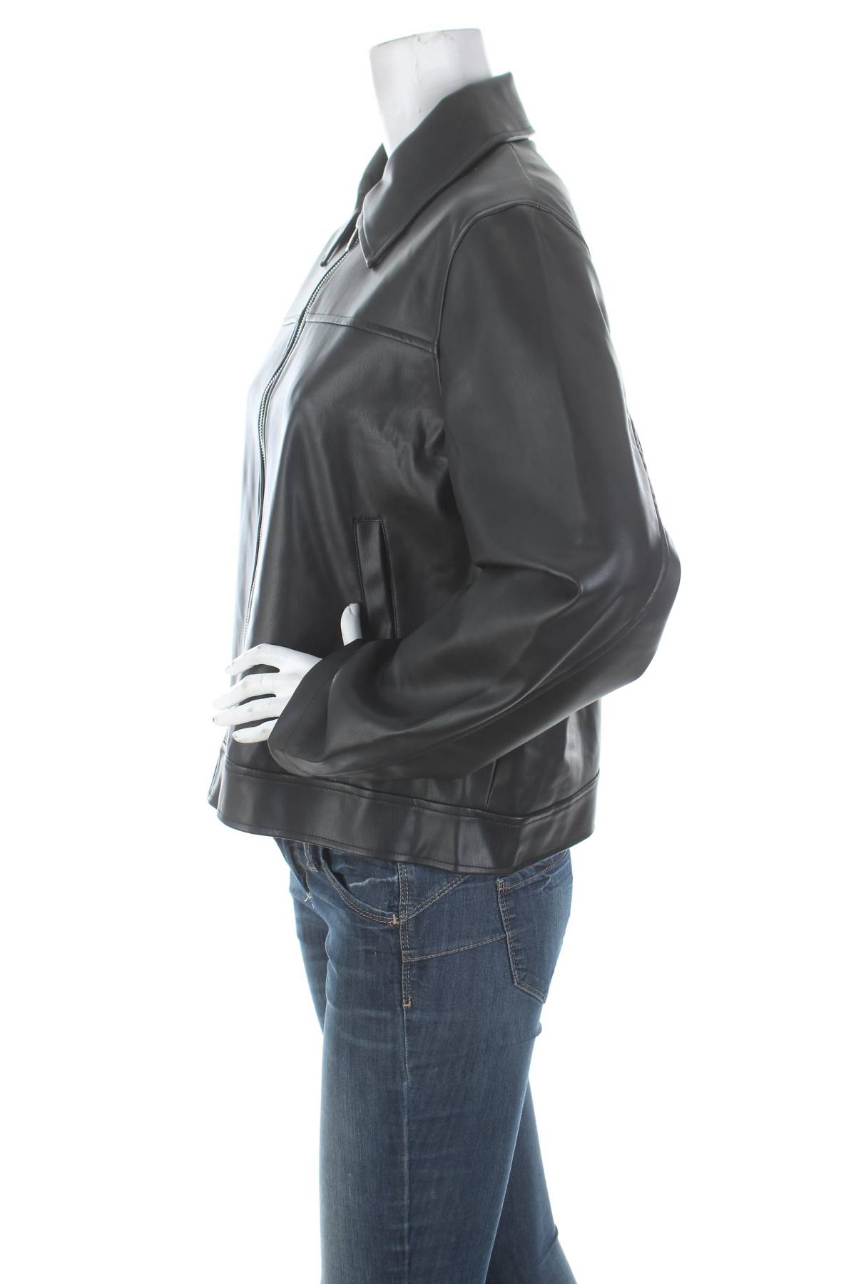 Γυναικείο δερμάτινο μπουφάν V by Very3