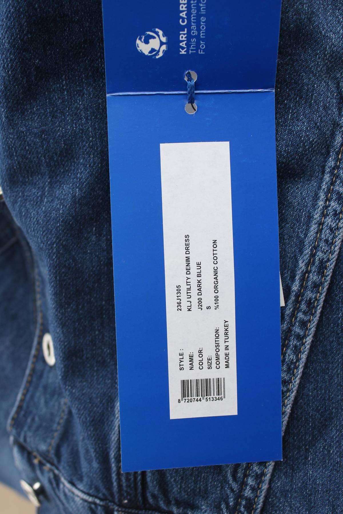 Τζιν φόρεμα Karl Lagerfeld Jeans3 - Contourshop.gr Τζιν φόρεμα Karl Lagerfeld Jeans3