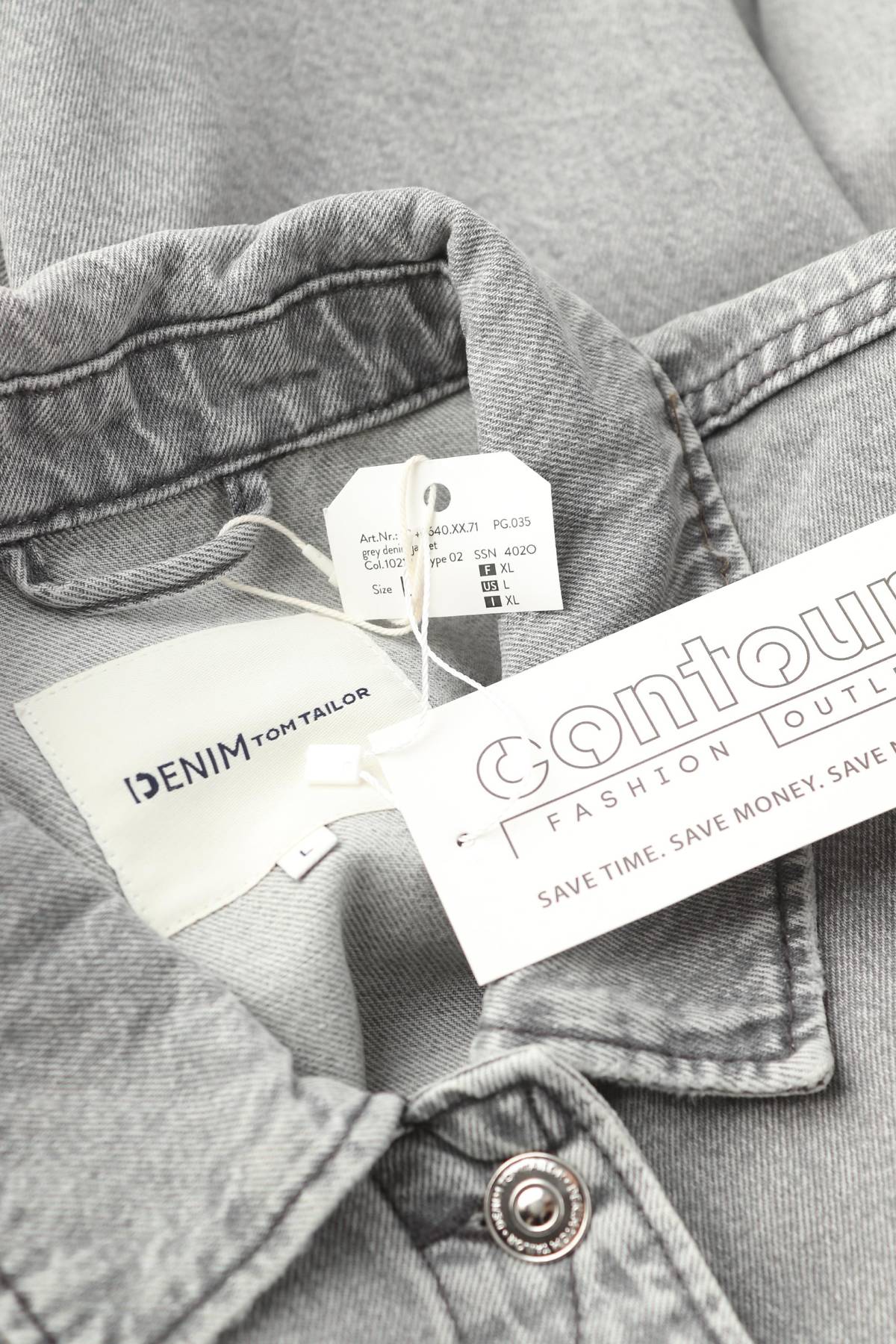 Τζιν μπουφάν Tom Tailor4 - Contourshop.gr Τζιν μπουφάν Tom Tailor4