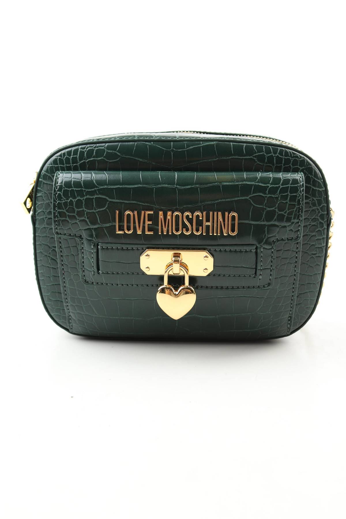 Дамска кожена чанта Love Moschino1