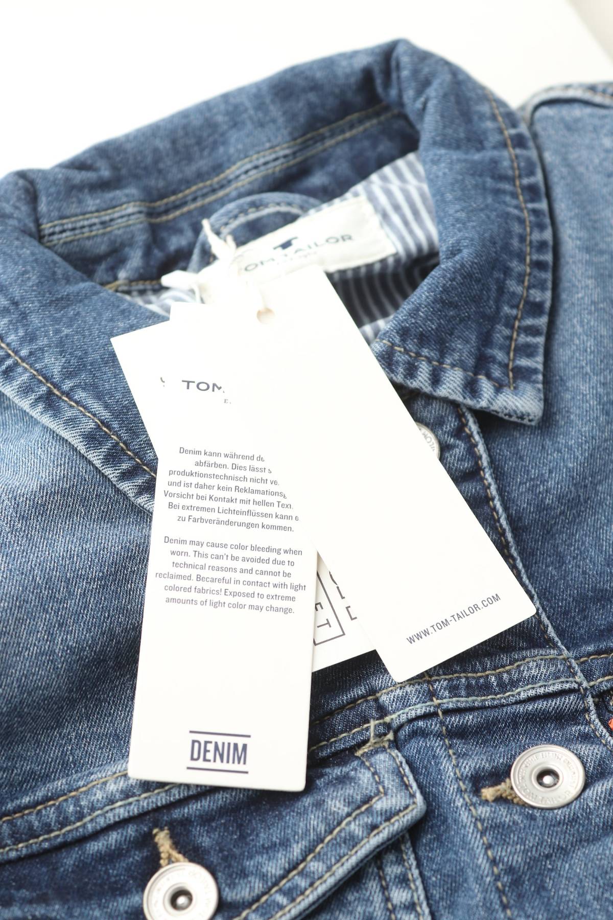 Τζιν μπουφάν Tom Tailor4 - Contourshop.gr Τζιν μπουφάν Tom Tailor4