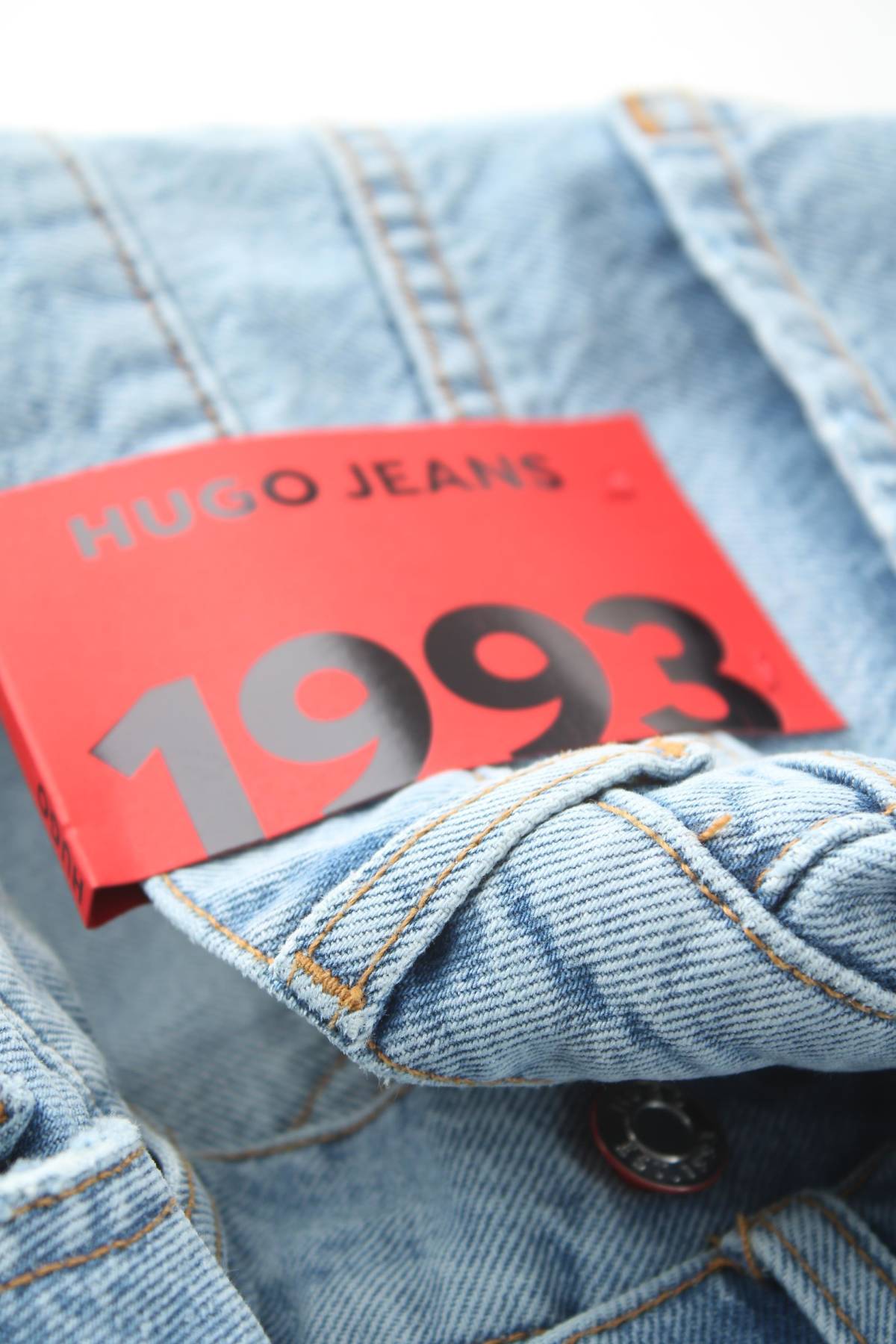 Γυναικεία τζιν σορτσάκια HUGO Hugo Boss3