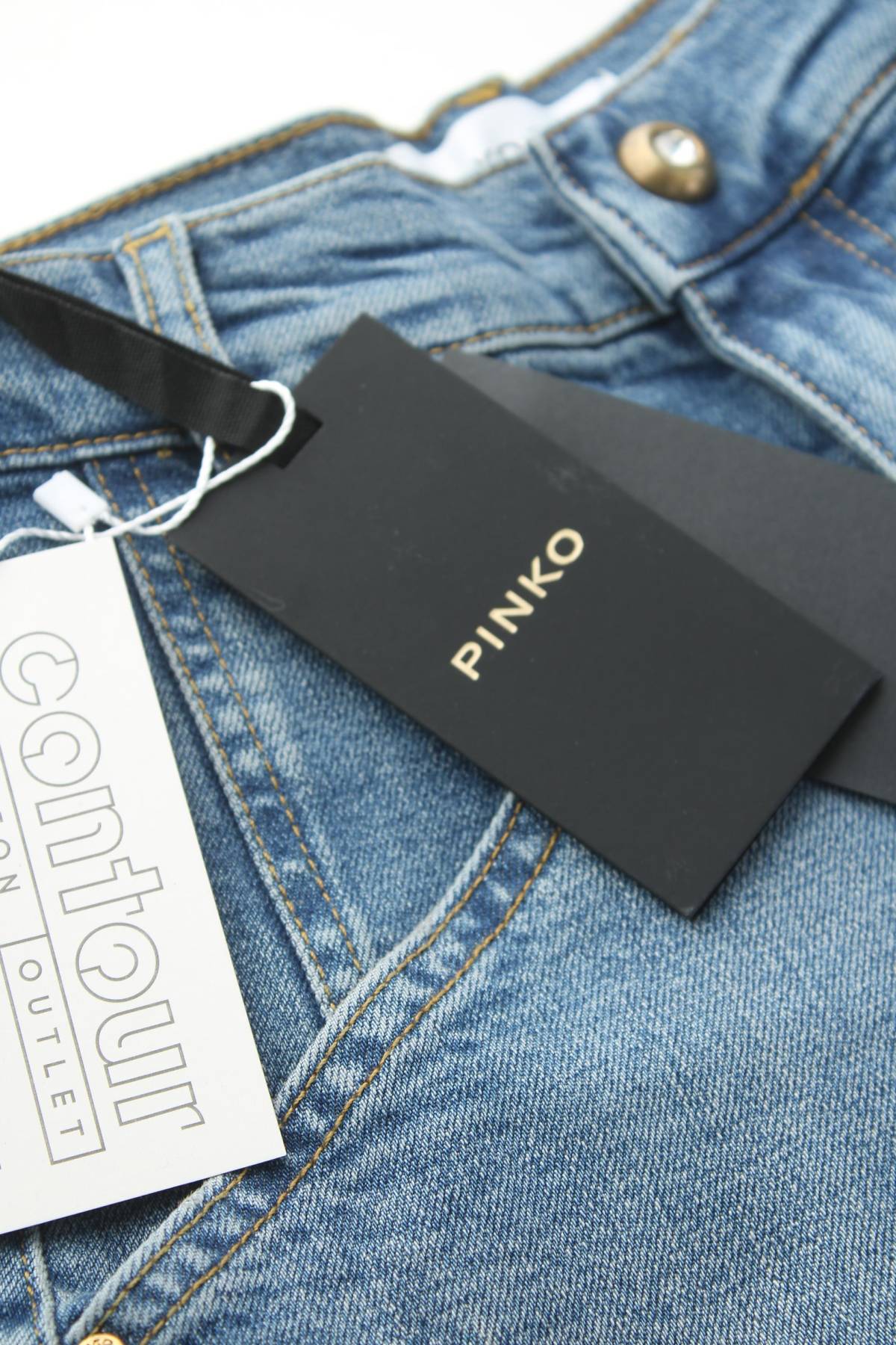 Дамски къси дънки Pinko3