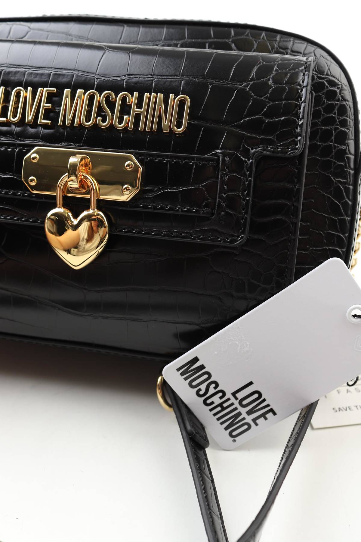 Дамска кожена чанта Love Moschino4