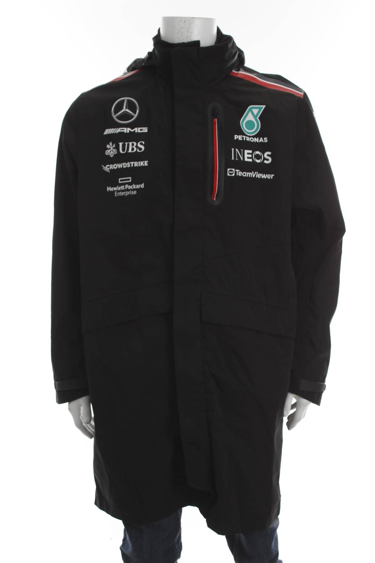 Ανδρικό μπουφάν Mercedes AMG Petronas1 - Contourshop.gr Ανδρικό μπουφάν Mercedes AMG Petronas1