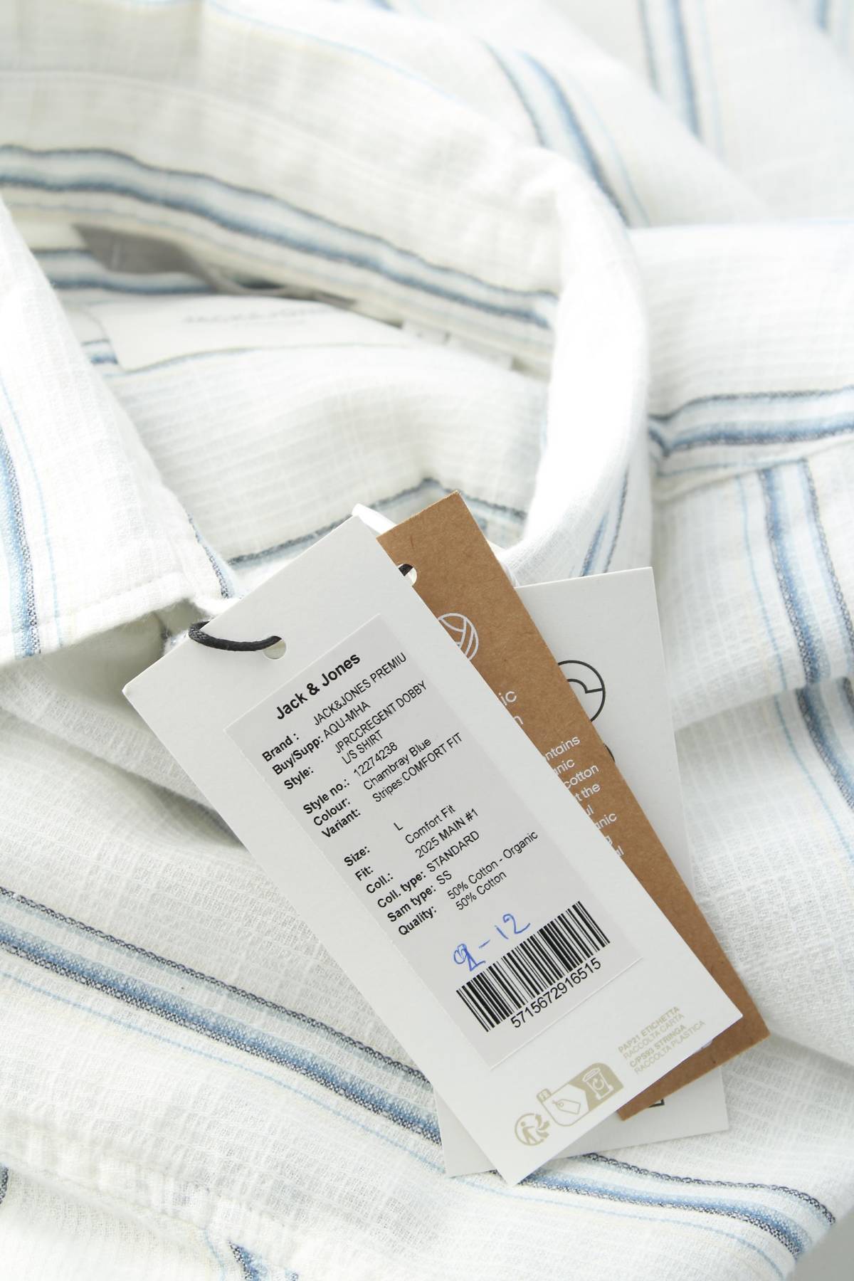 Ανδρικό πουκάμισο Jack & Jones Premium3