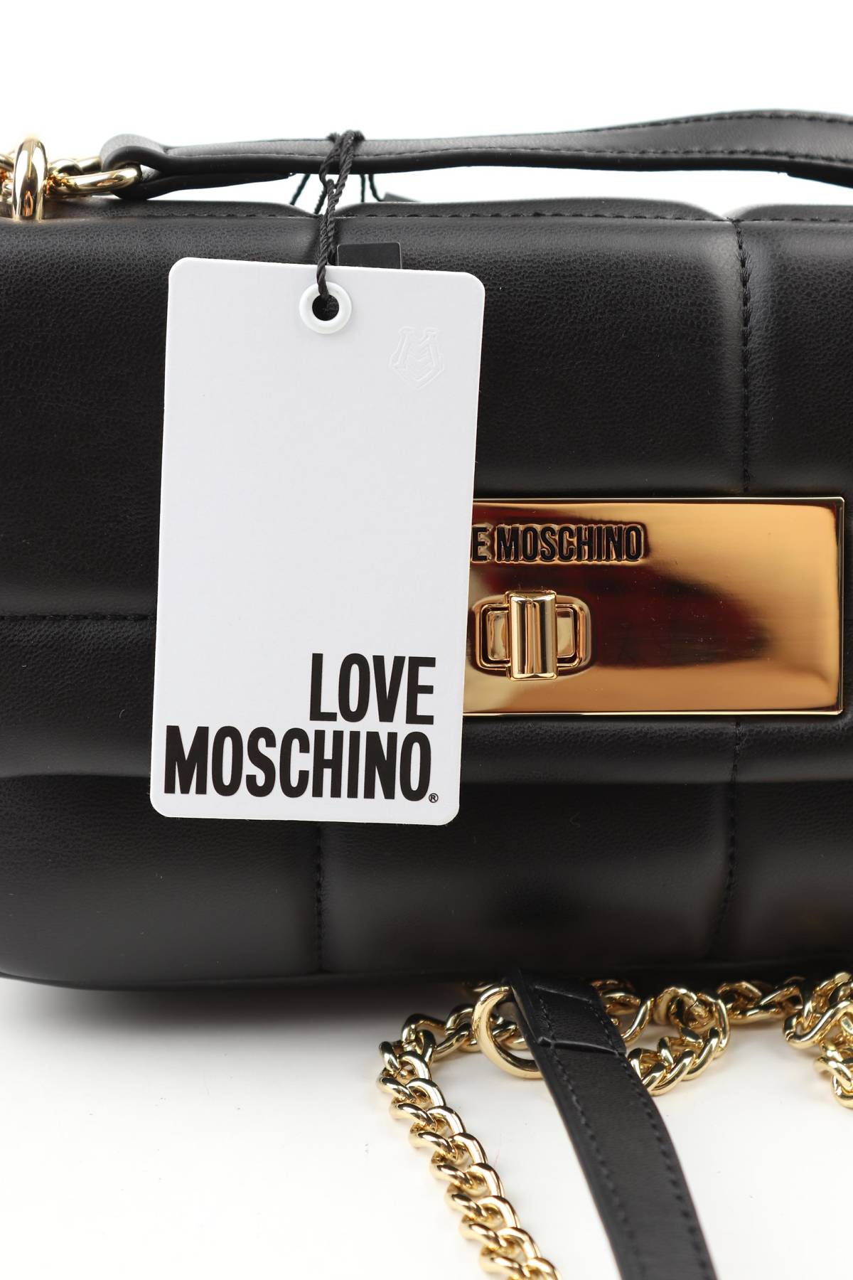 Γυναικεία δερματινή τσάντα Love Moschino4