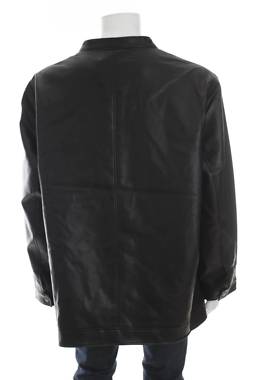 Ανδρικό δερμάτινο μπουφάν Jack & Jones2 - Contourshop.gr Ανδρικό δερμάτινο μπουφάν Jack & Jones2