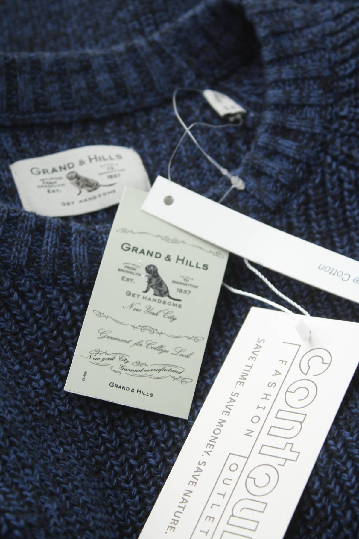 Ανδρικό πουλόβερ Grand & Hills3