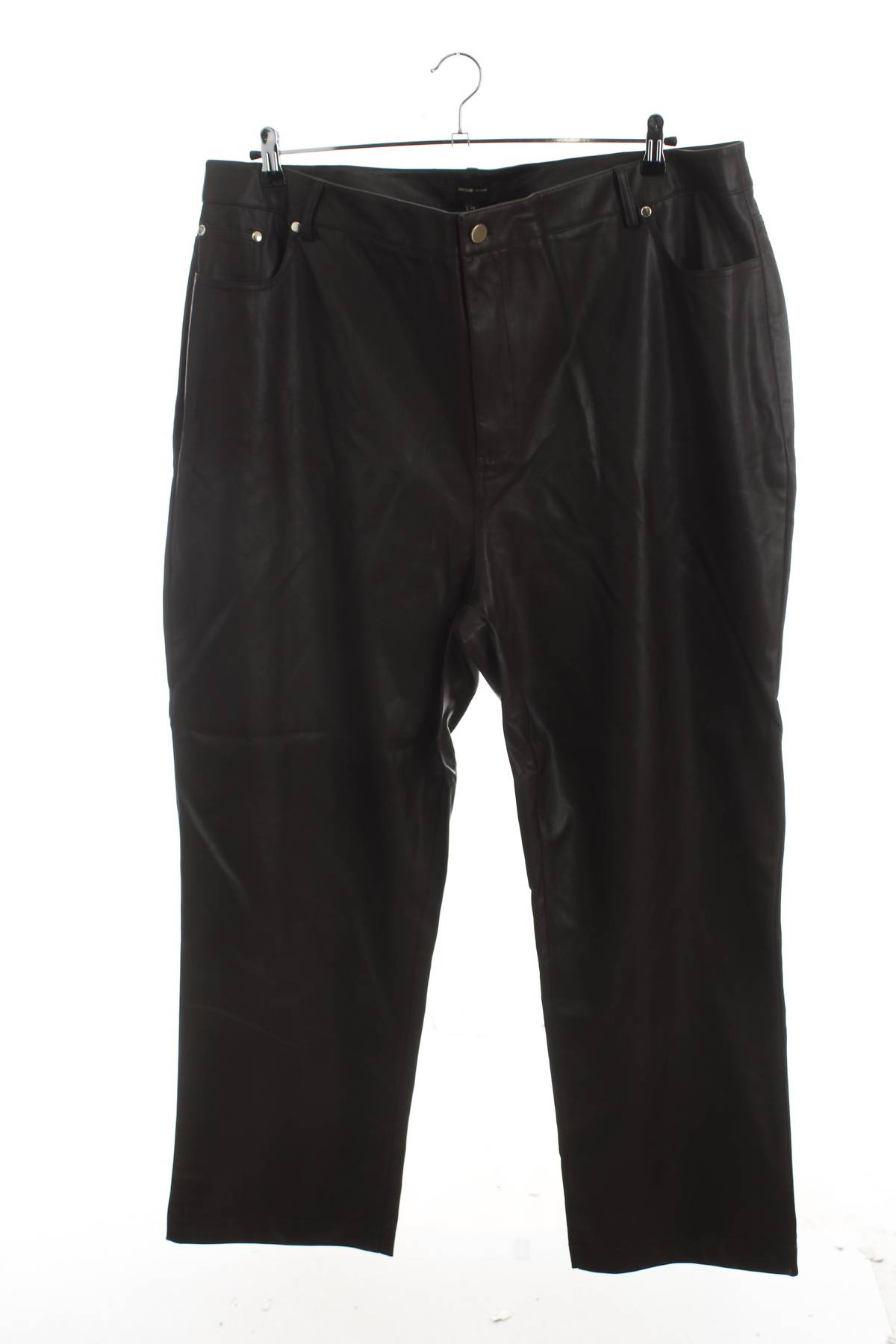 Дамски кожен панталон River Island1 - Contour.bg Дамски кожен панталон River Island1