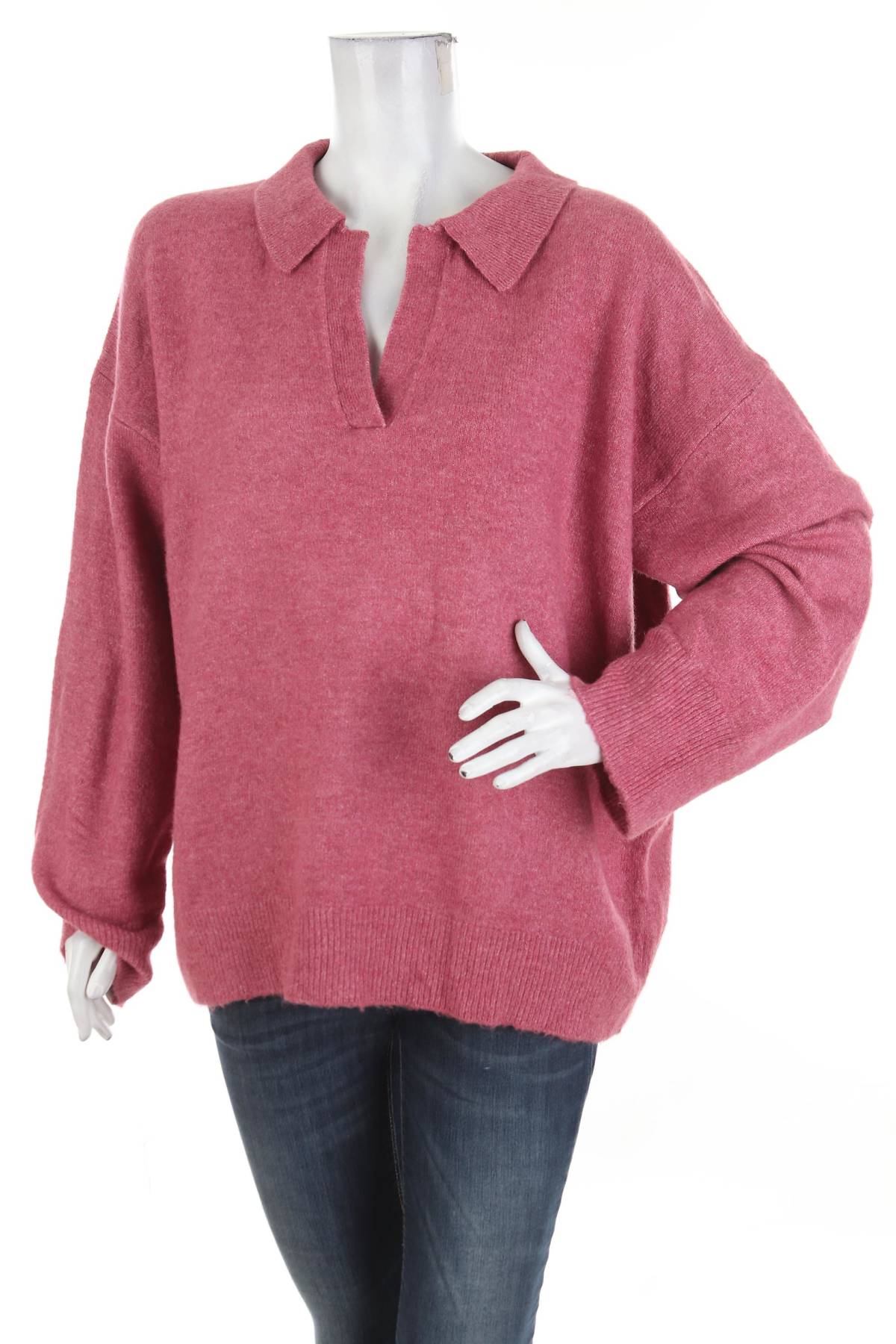 Дамски пуловер Boohoo1 - Contour.bg Дамски пуловер Boohoo1