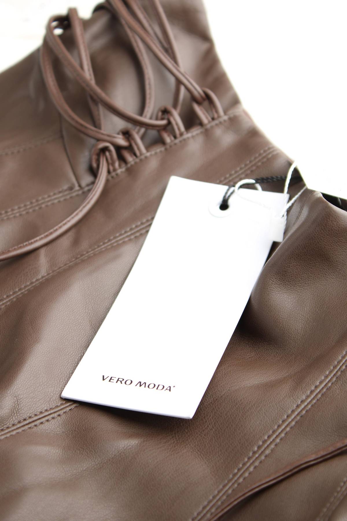 Кожена пола Vero Moda3