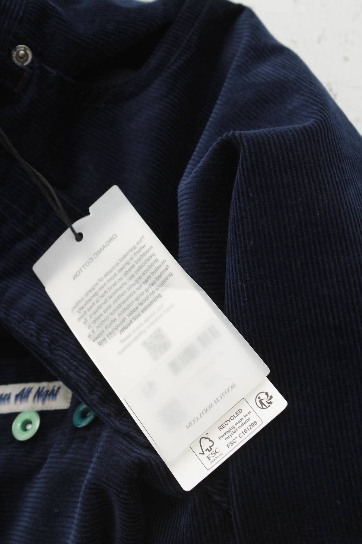 Ανδρικά κοτλέ παντελόνια Scotch & Soda3