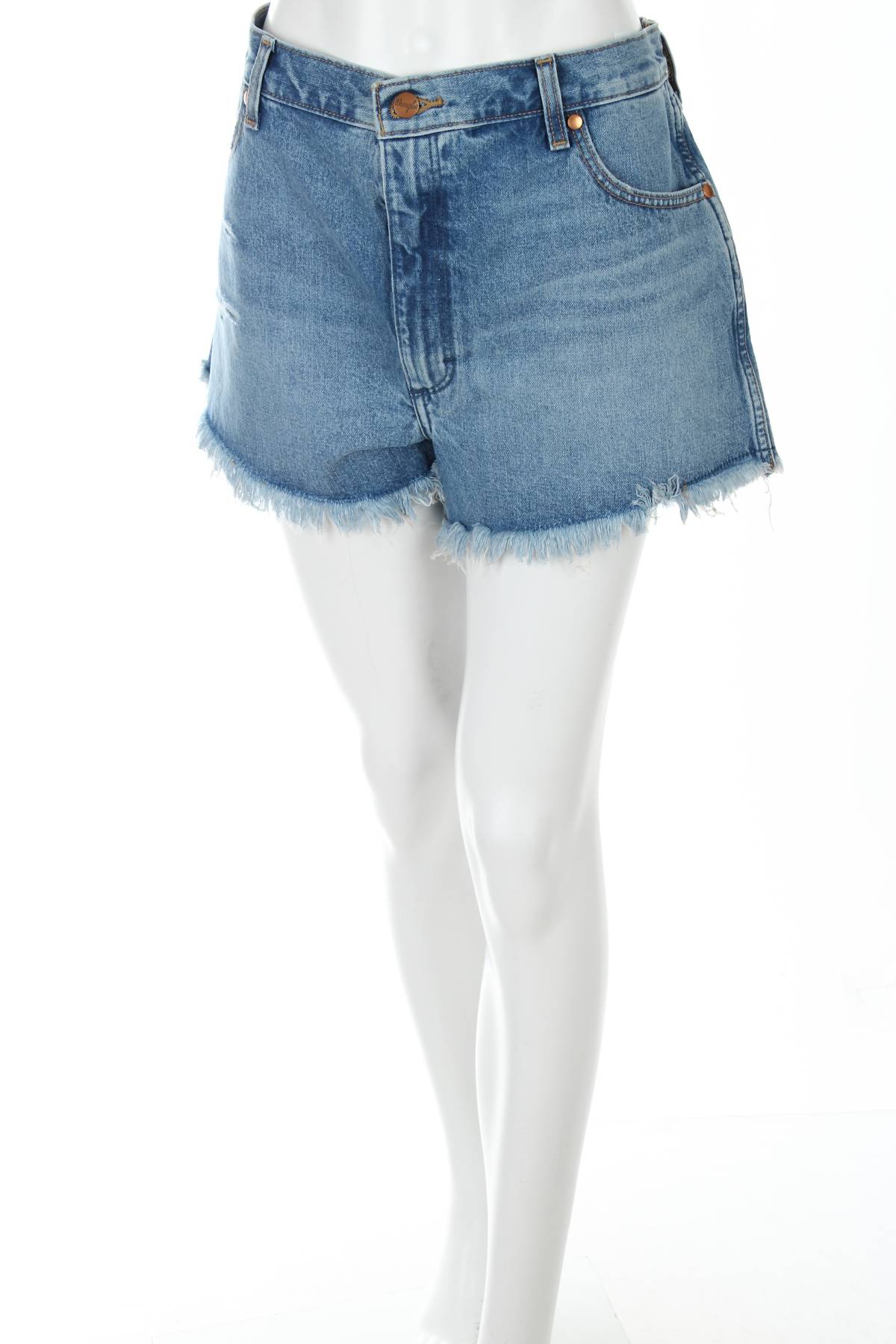 Дамски къси дънки Wrangler1