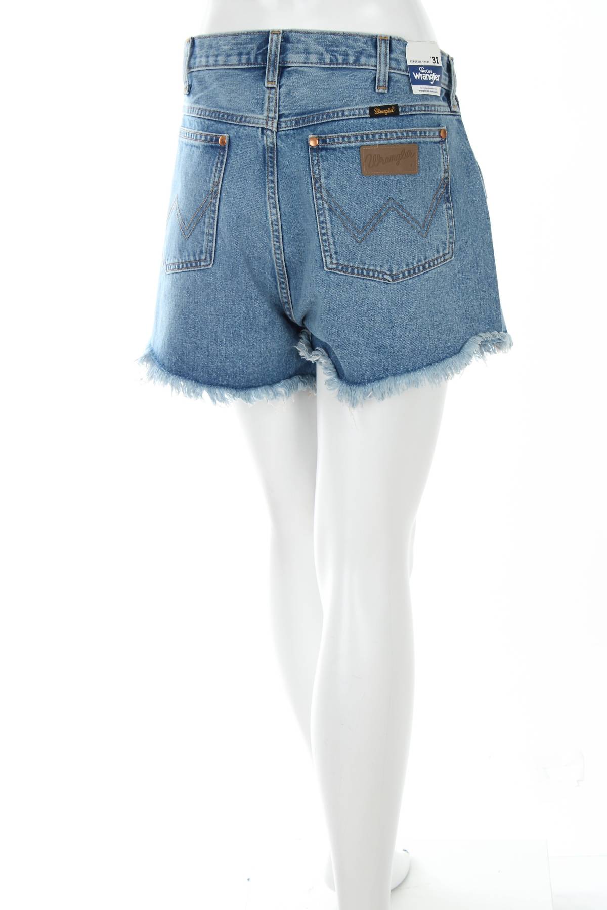Дамски къси дънки Wrangler2