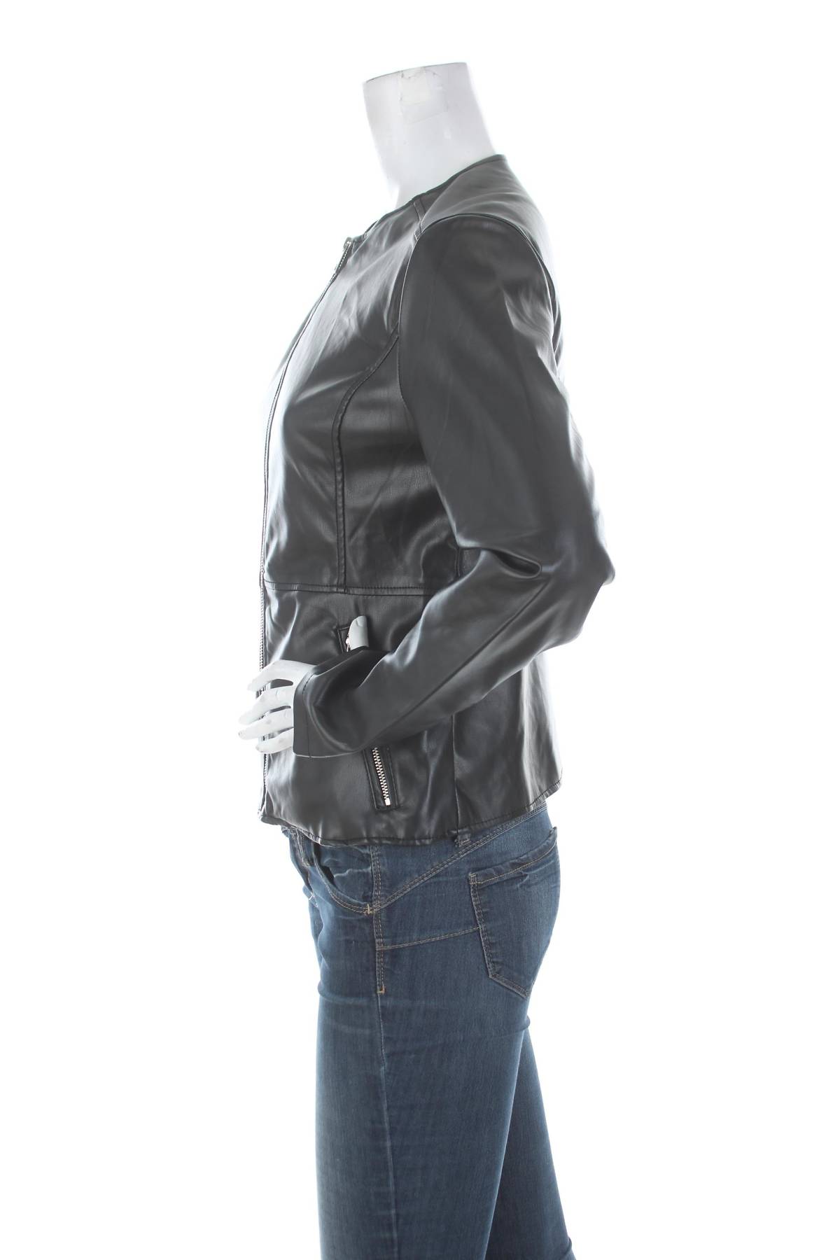 Γυναικείο δερμάτινο μπουφάν Calliope3