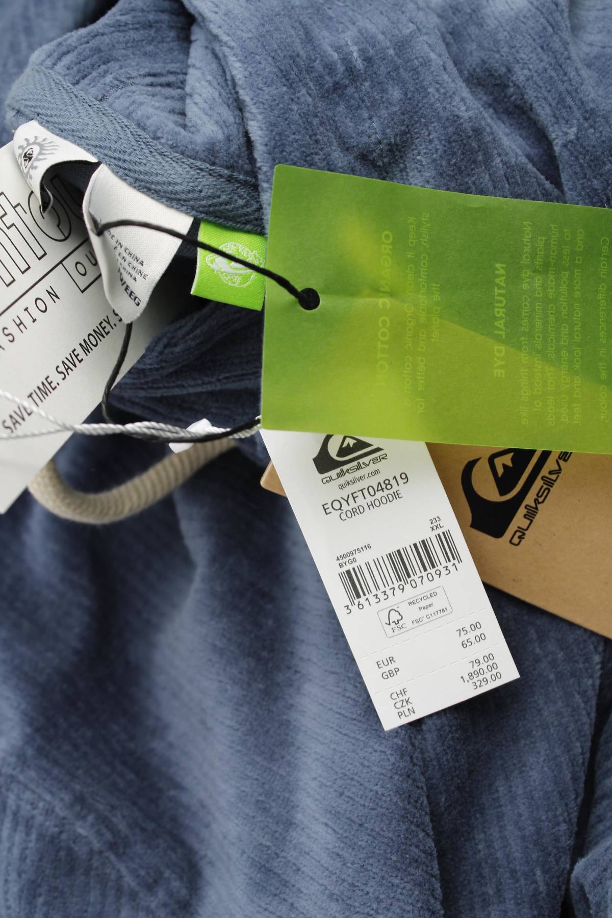 Мъжки суичър Quiksilver 3 - Contour.bg Мъжки суичър Quiksilver 3