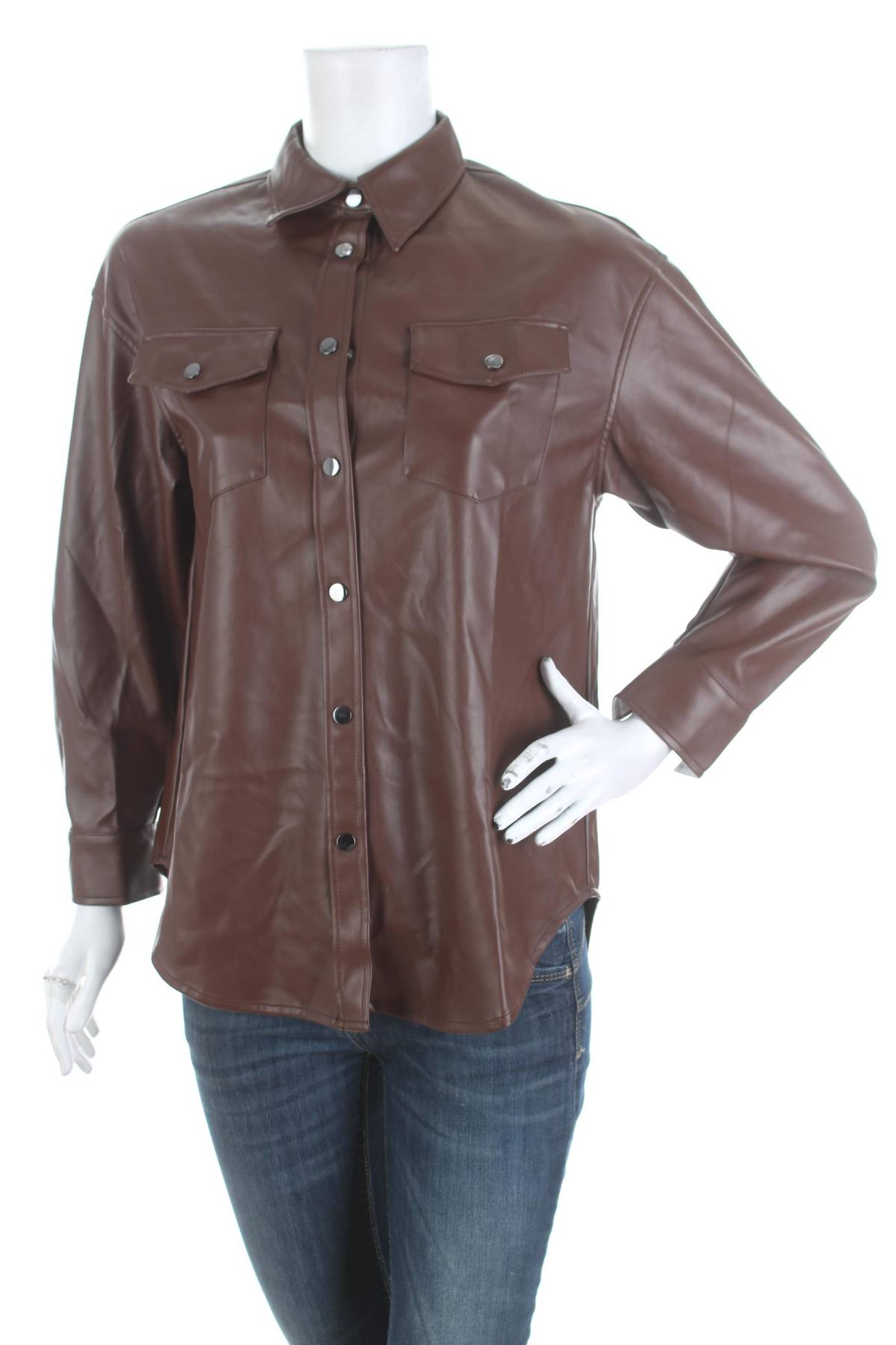 Дамска кожена риза Vero Moda1