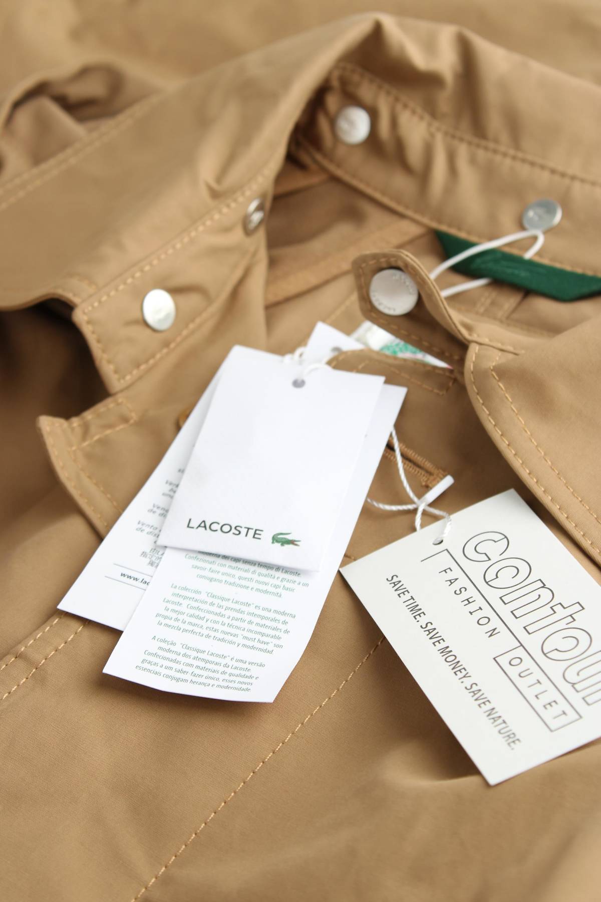 Ανδρική καπαρντίνα Lacoste4