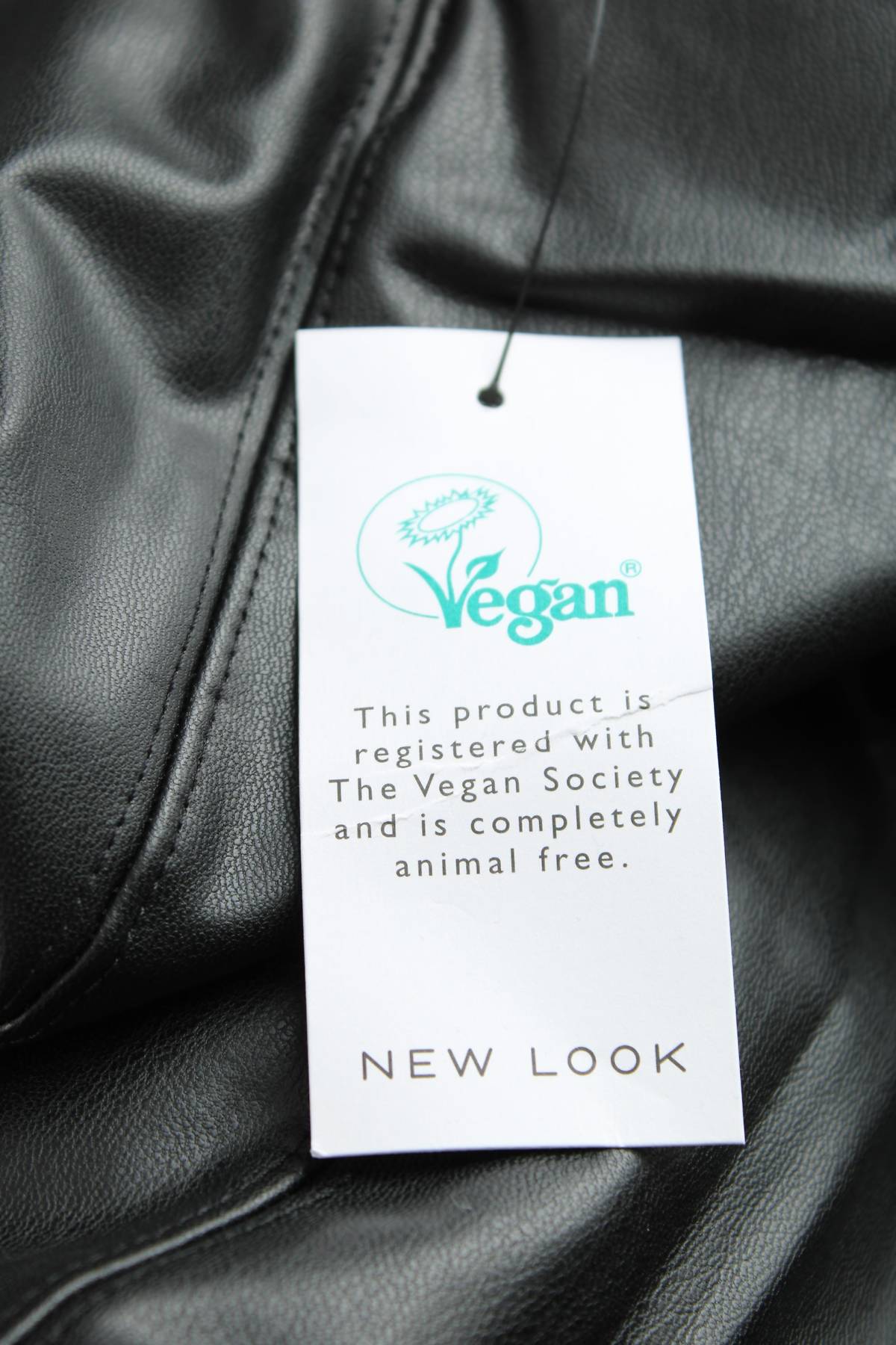 Дамски кожен панталон New Look3