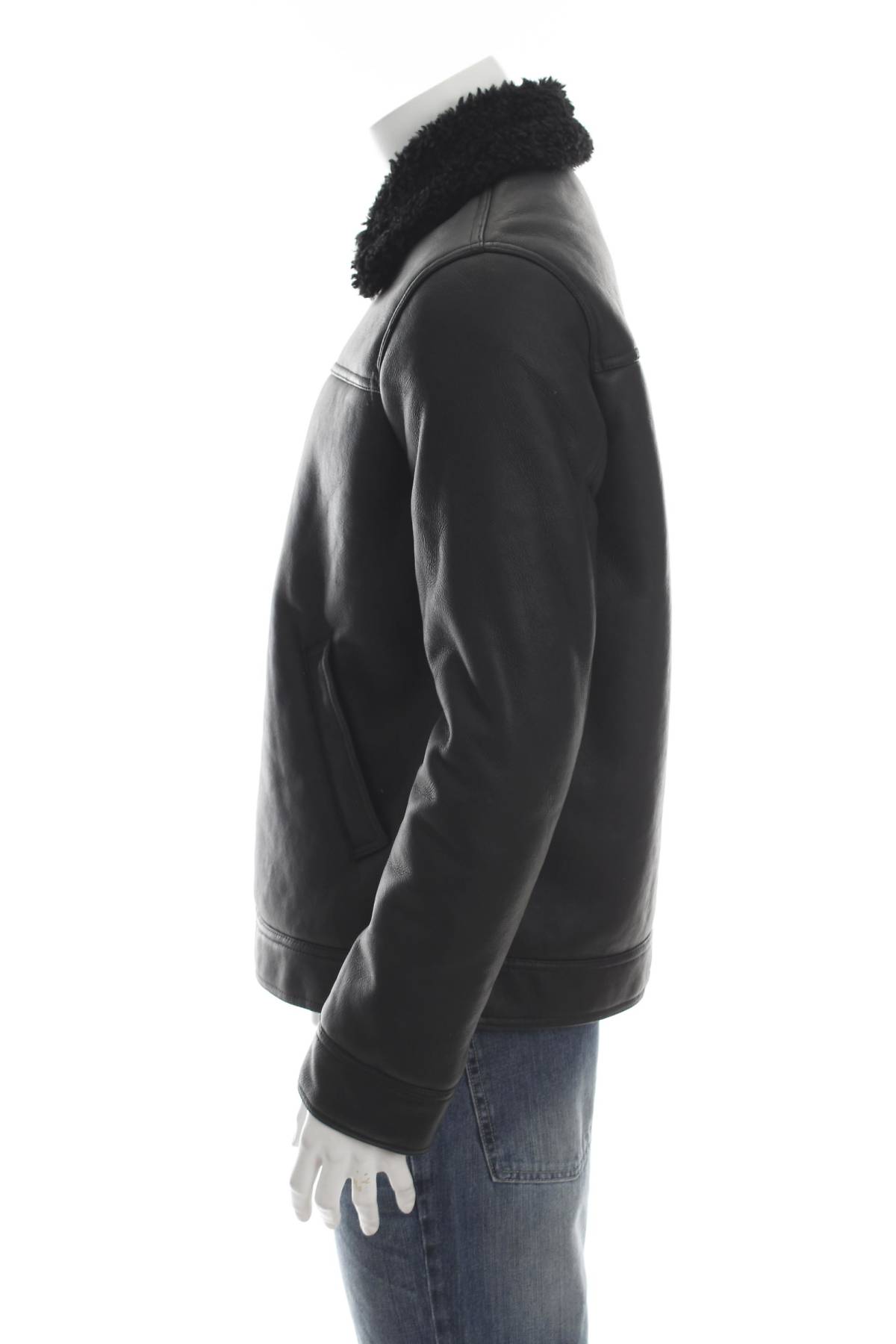 Мъжко кожено яке The Kooples3 - Contour.bg Мъжко кожено яке The Kooples3