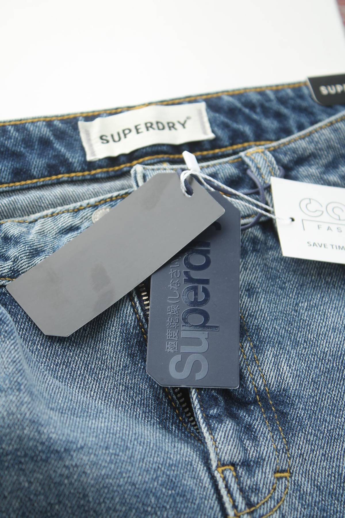 Дамски къси дънки Superdry3